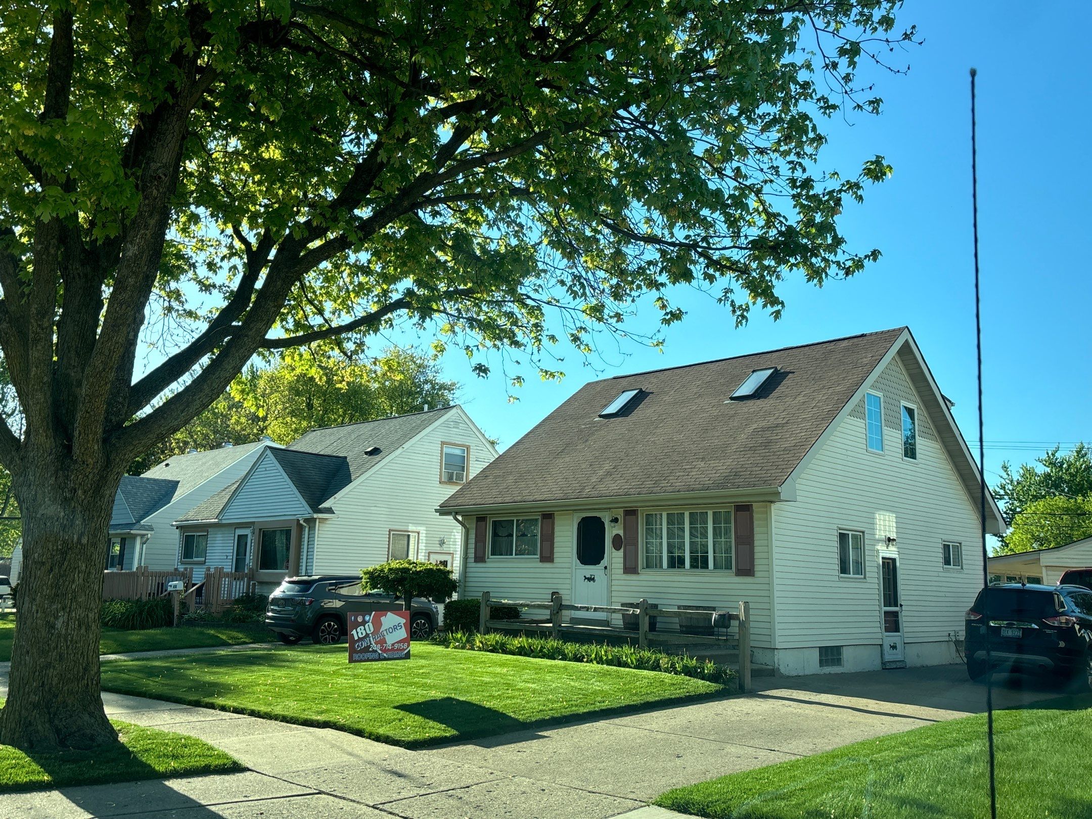 Roof Replacement using CertainTeed Northgate by 180 Contractors