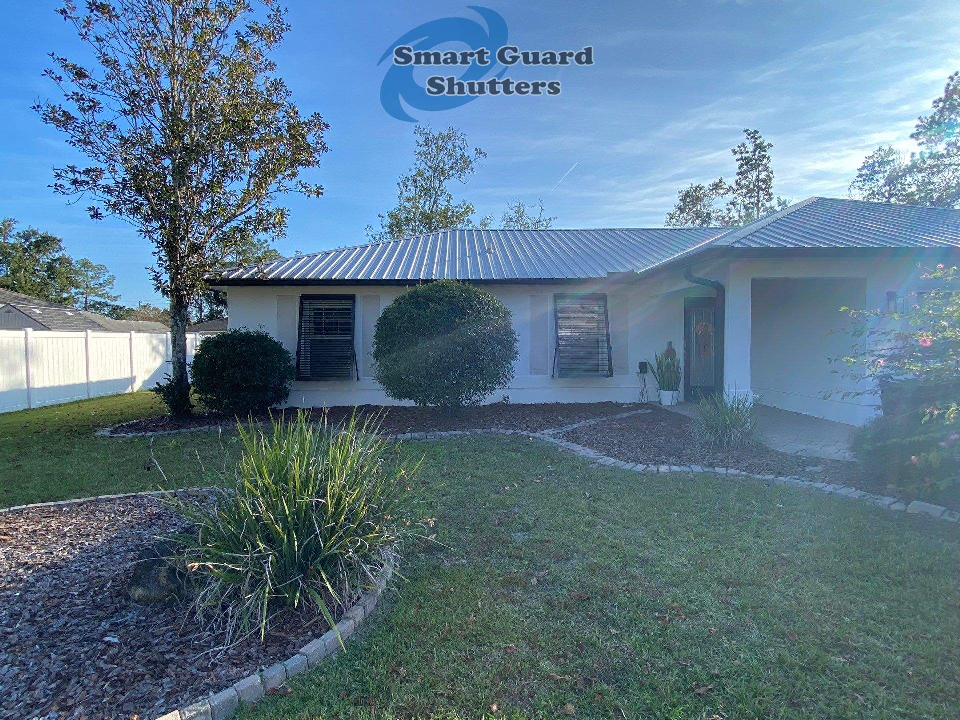 Impact Bahamas in Jet Black by Smart Guard Shutters