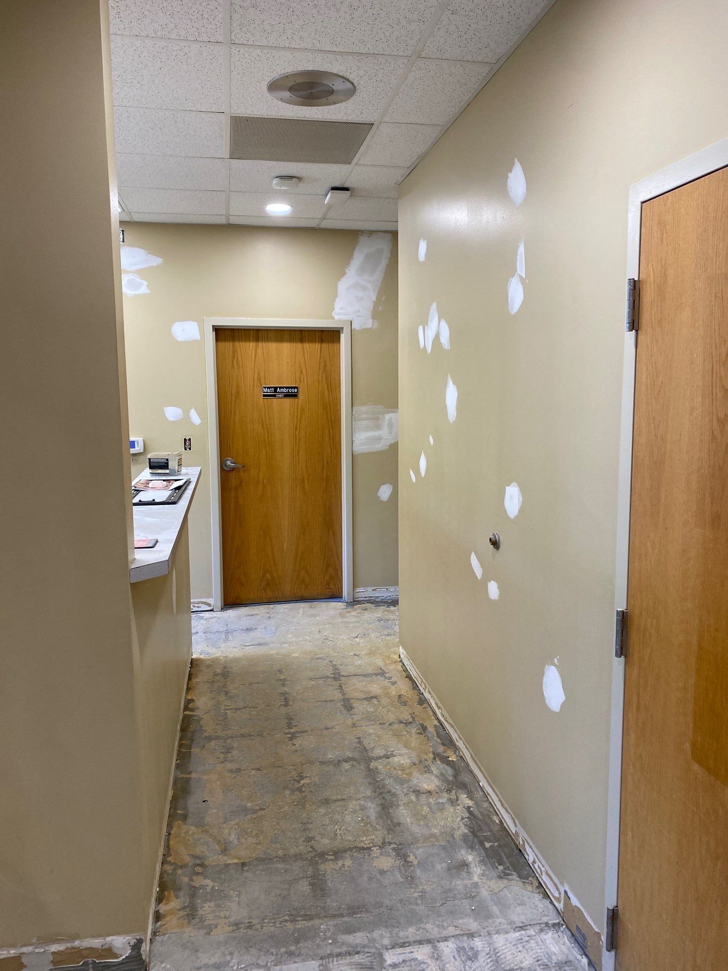 Muskegon Township Fire Department – Epoxy Flooring & Interior Painting by Gordon Painting