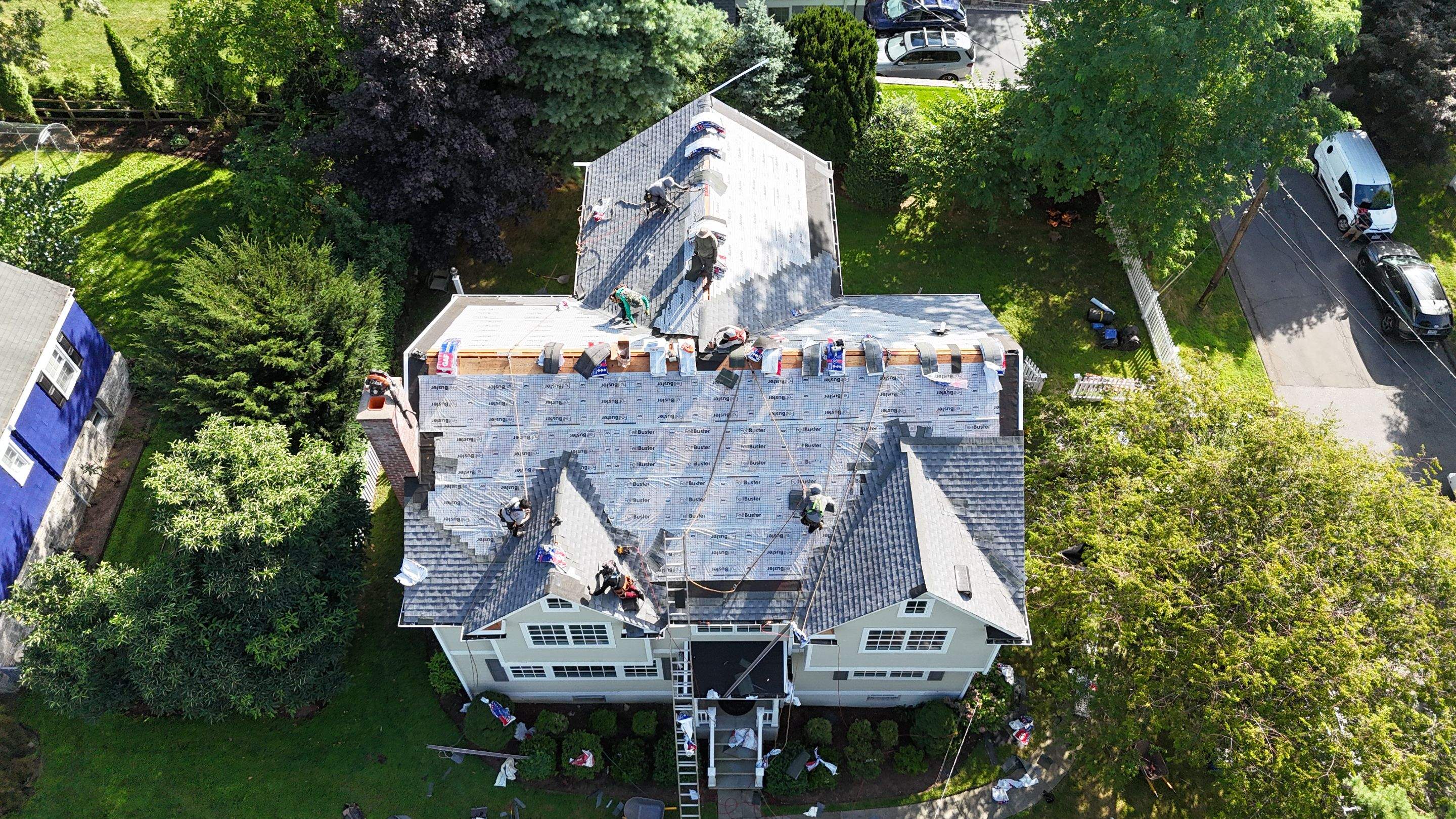 Project in Rye by The Energy Efficient Roofer & George's Seamless Gutters