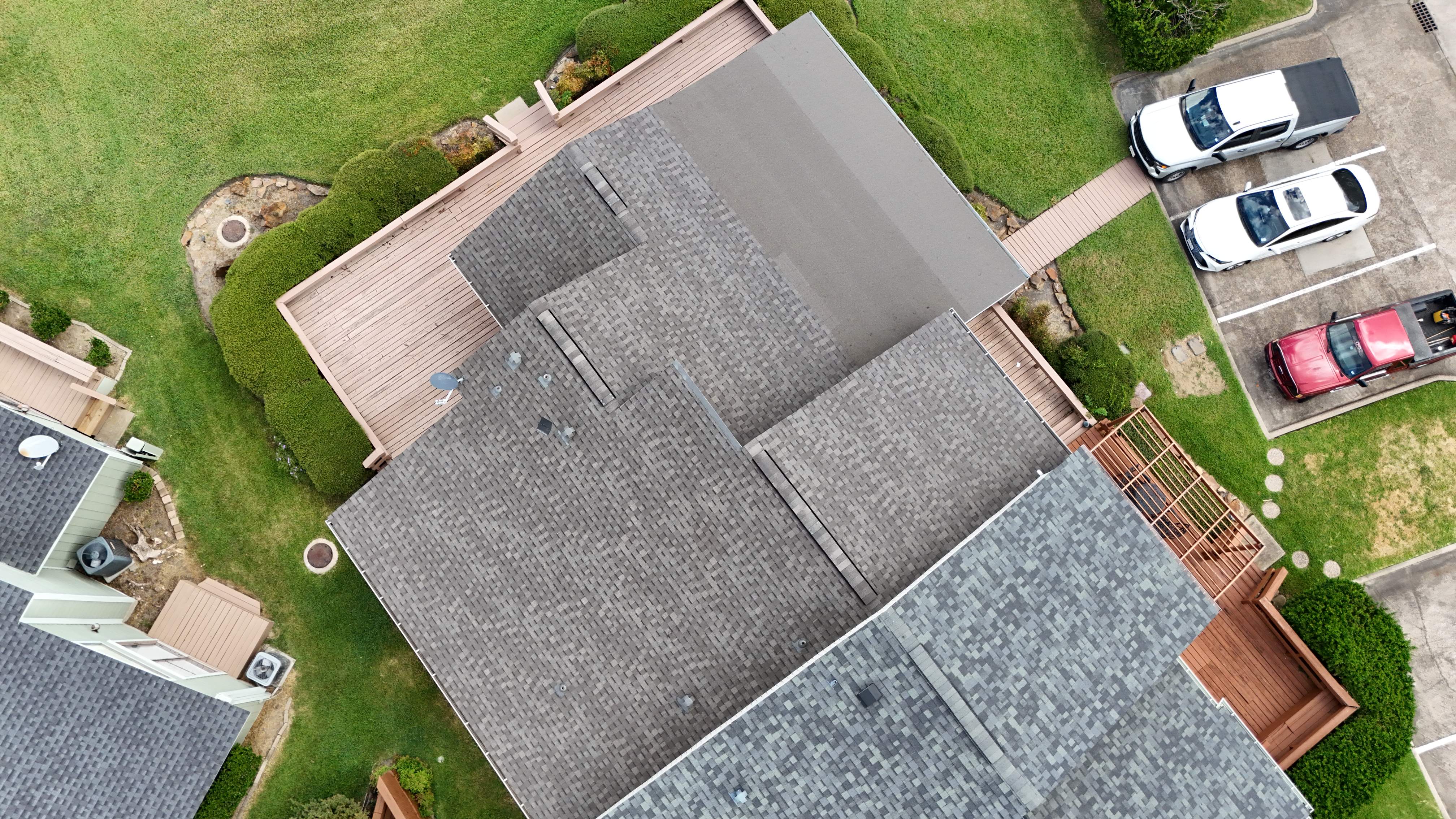 Waterfront Roof Replacement on Lake Conroe — Montgomery, TX by PL Roofing & SB Roofing, LLC.
