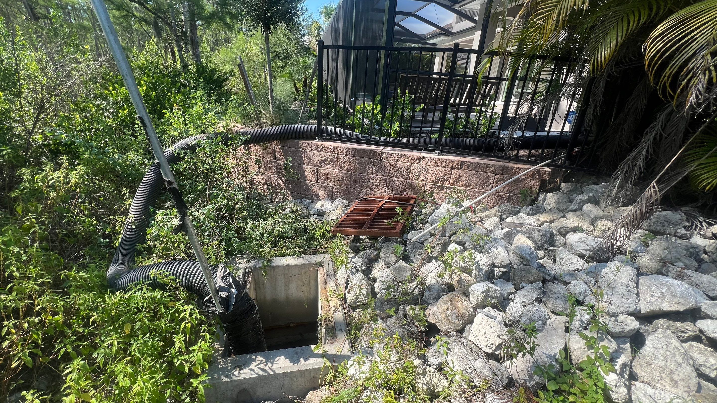 North Naples Community Stormwater Catch Basin Cleaning by APS Power & Water