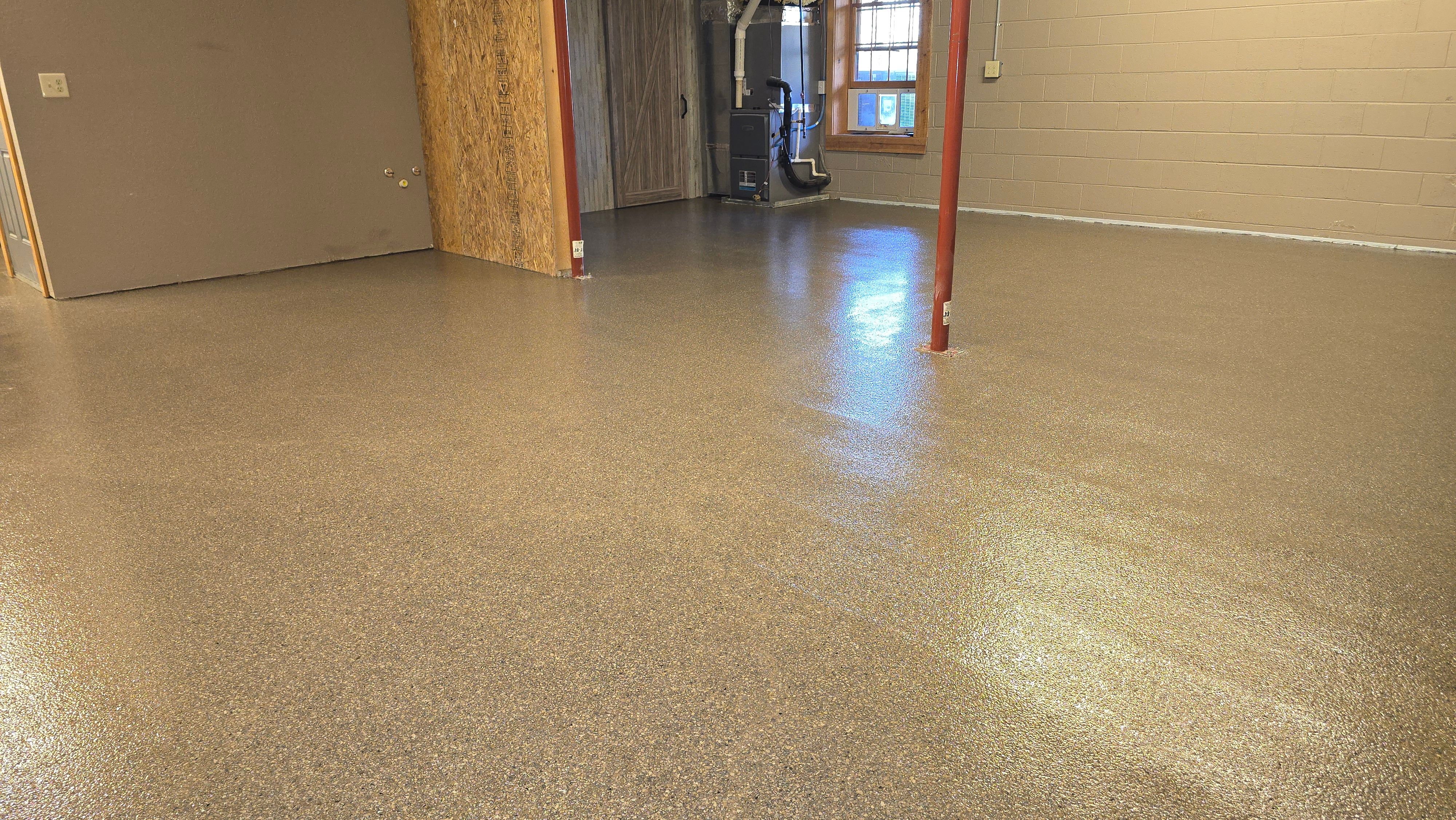 Garages, Basement & Patio Using Wombat & Obsidian by Elite Floor Solutions