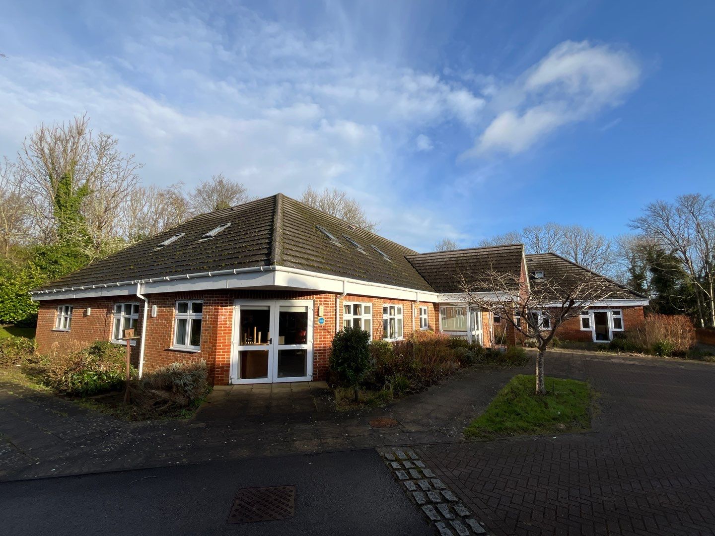 Care Home Roof and Walk Ways clean by Ges Exterior Cleaning ltd