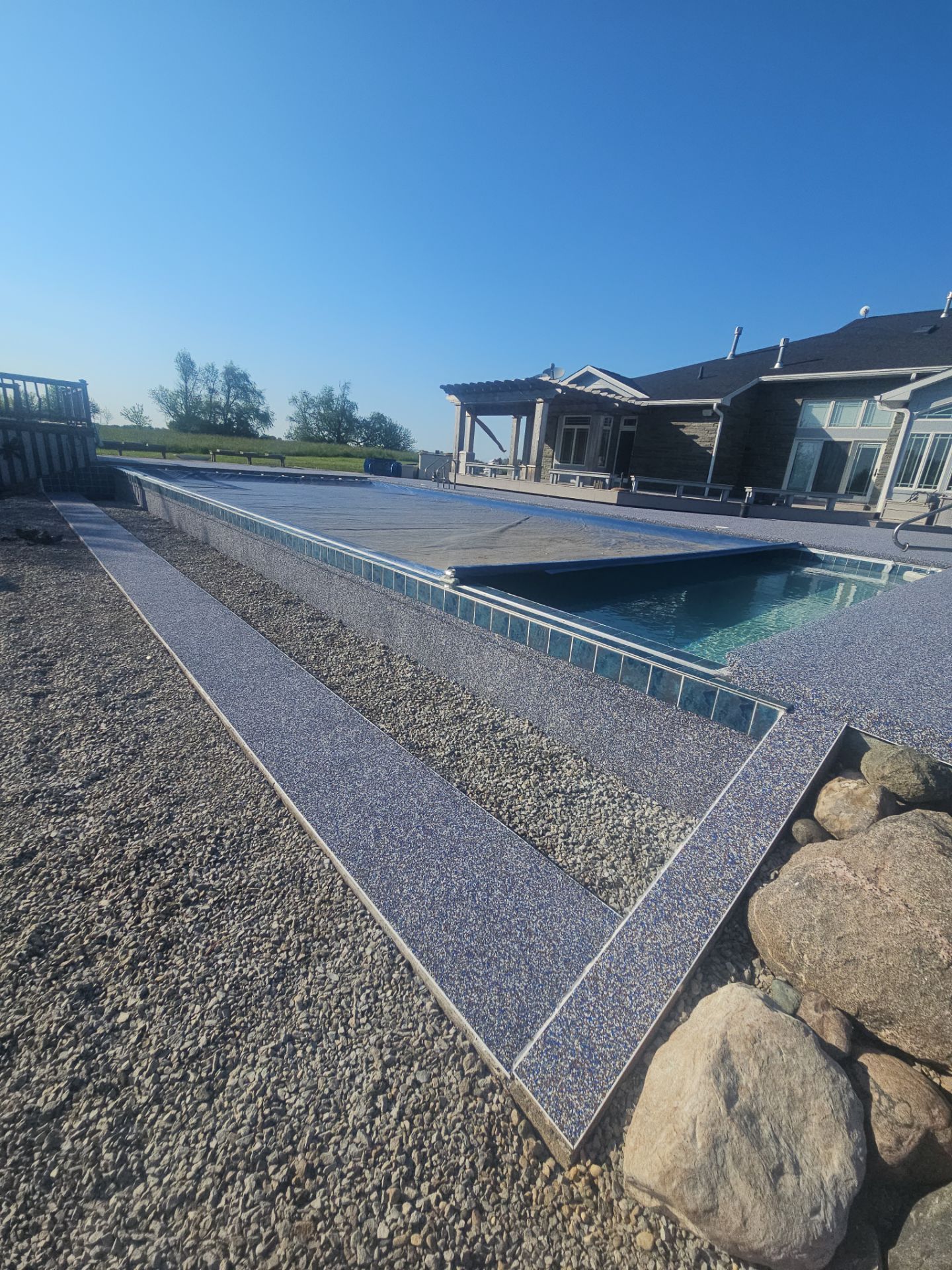 Rubaroc Caspian Pool Deck Coating by Level 10 Coatings