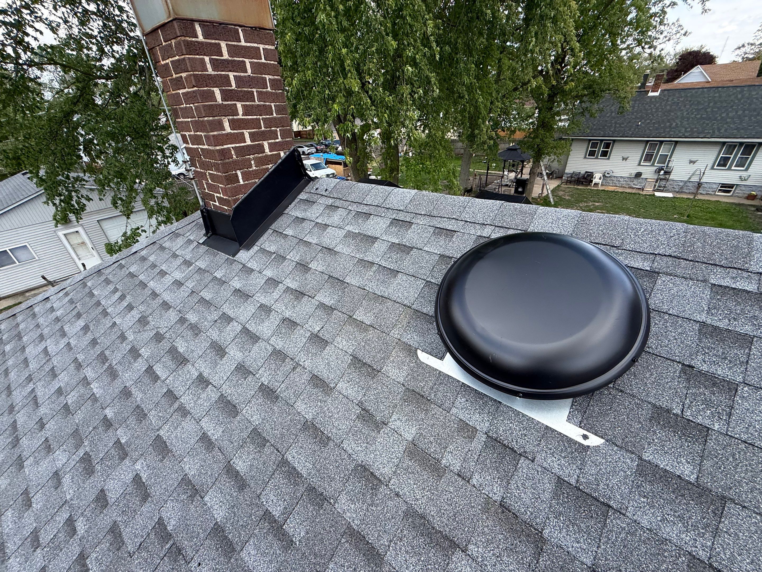 Roof replacement by Optimal Home Improvement 