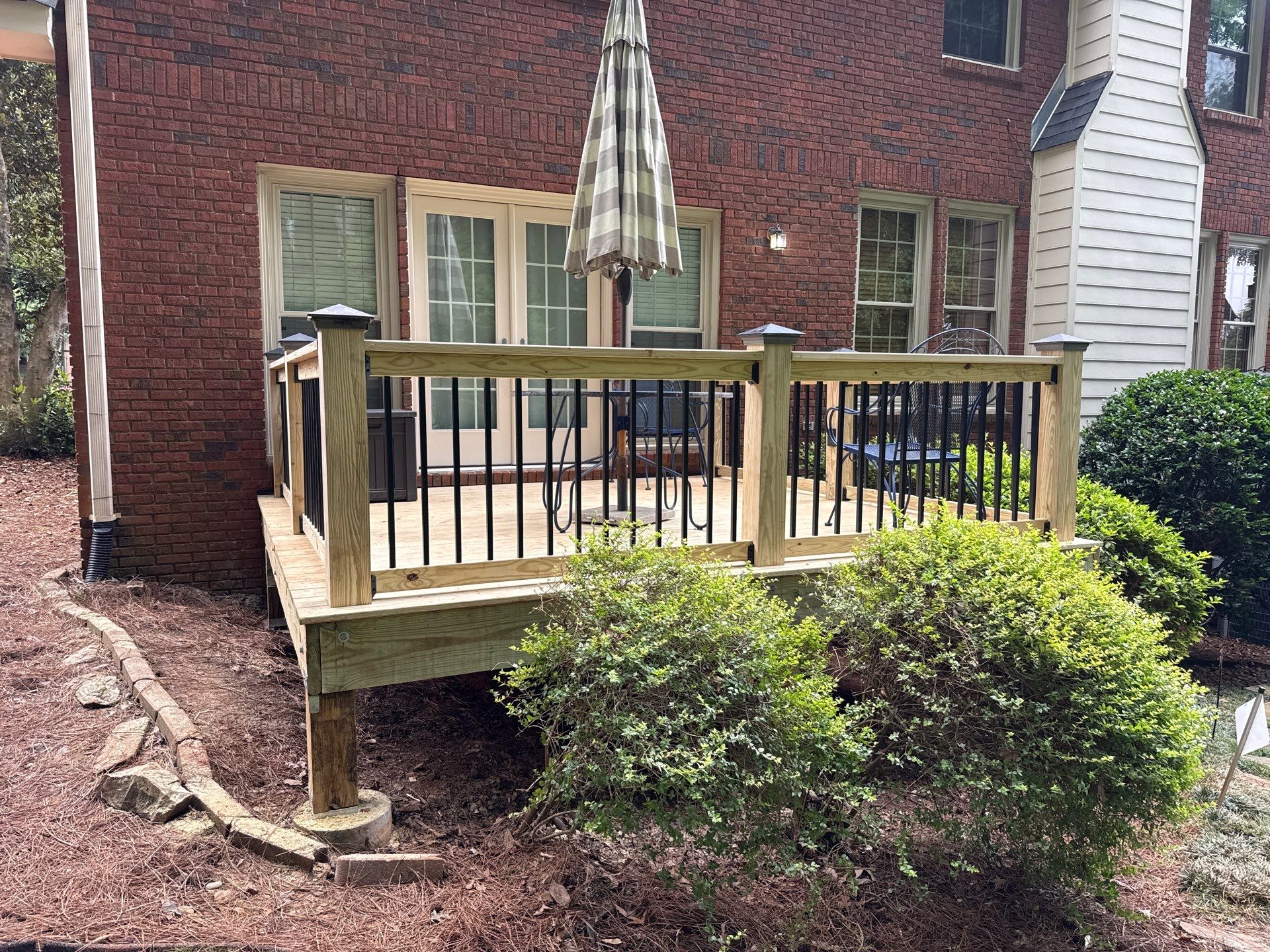 Lawrenceville, GA Deck Rebuild using Pressure Treated Pine by Nelson Exteriors