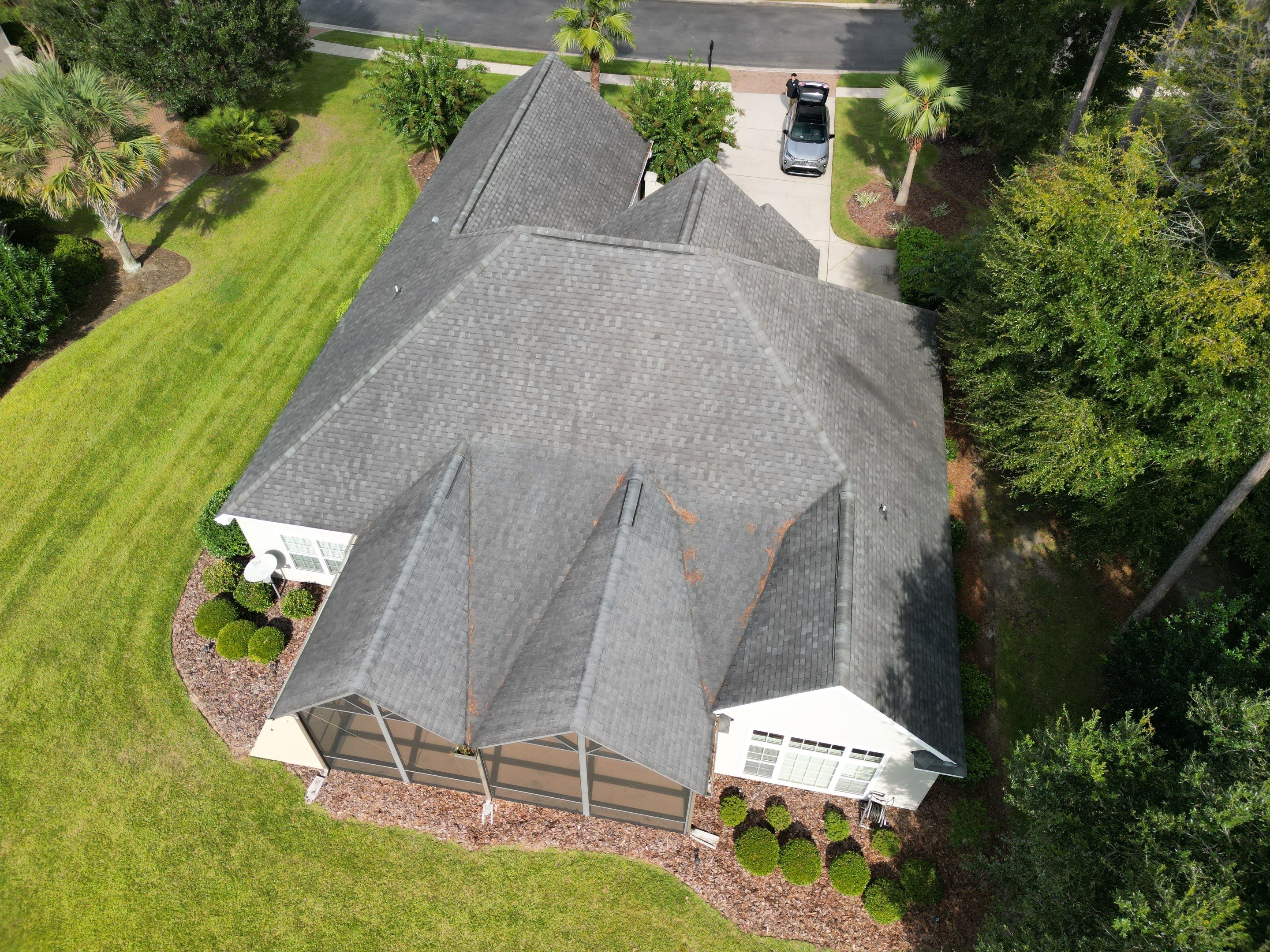 Residential Roofing Installation using Atlas Pinnacle Pristine Pewter by Talya Roofing