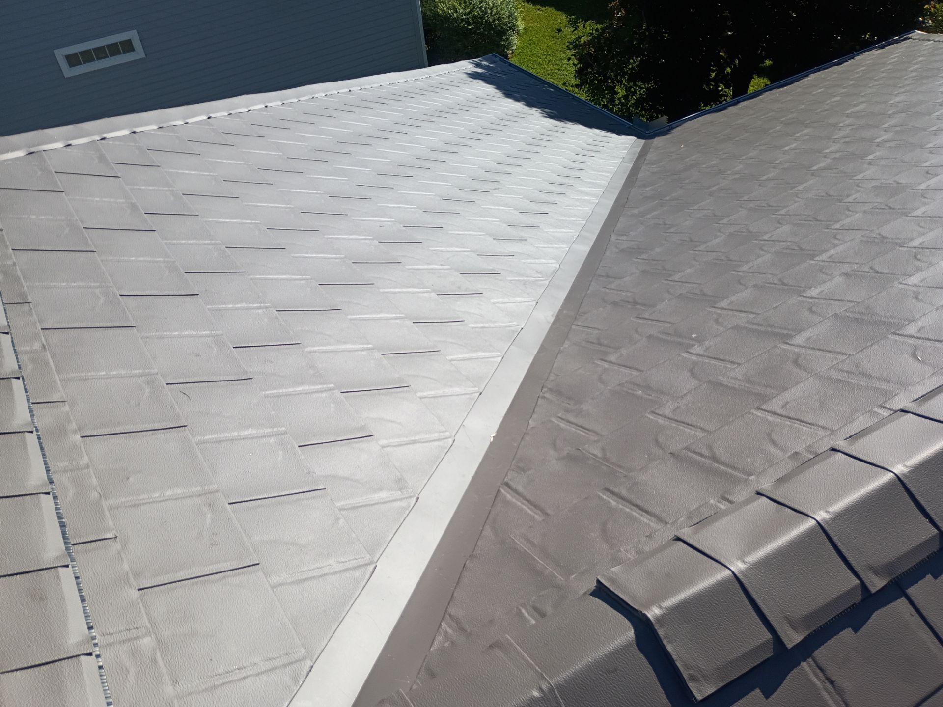 PermaLock Metal Shingle Roof Installation in The Villages by Pinnacle Roofing Group