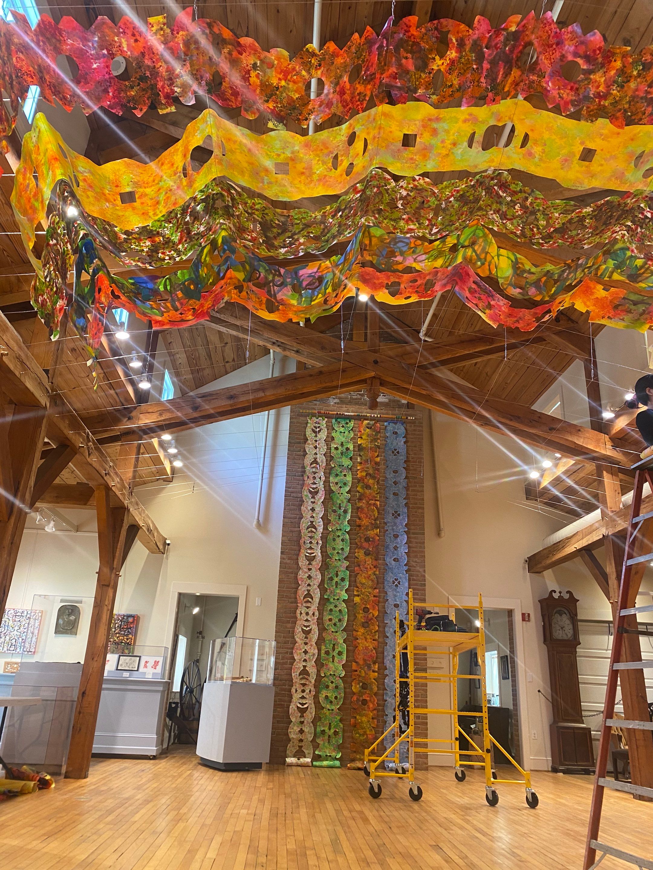 Indoor & Outdoor Art Installation by The Smet Companies, LLC