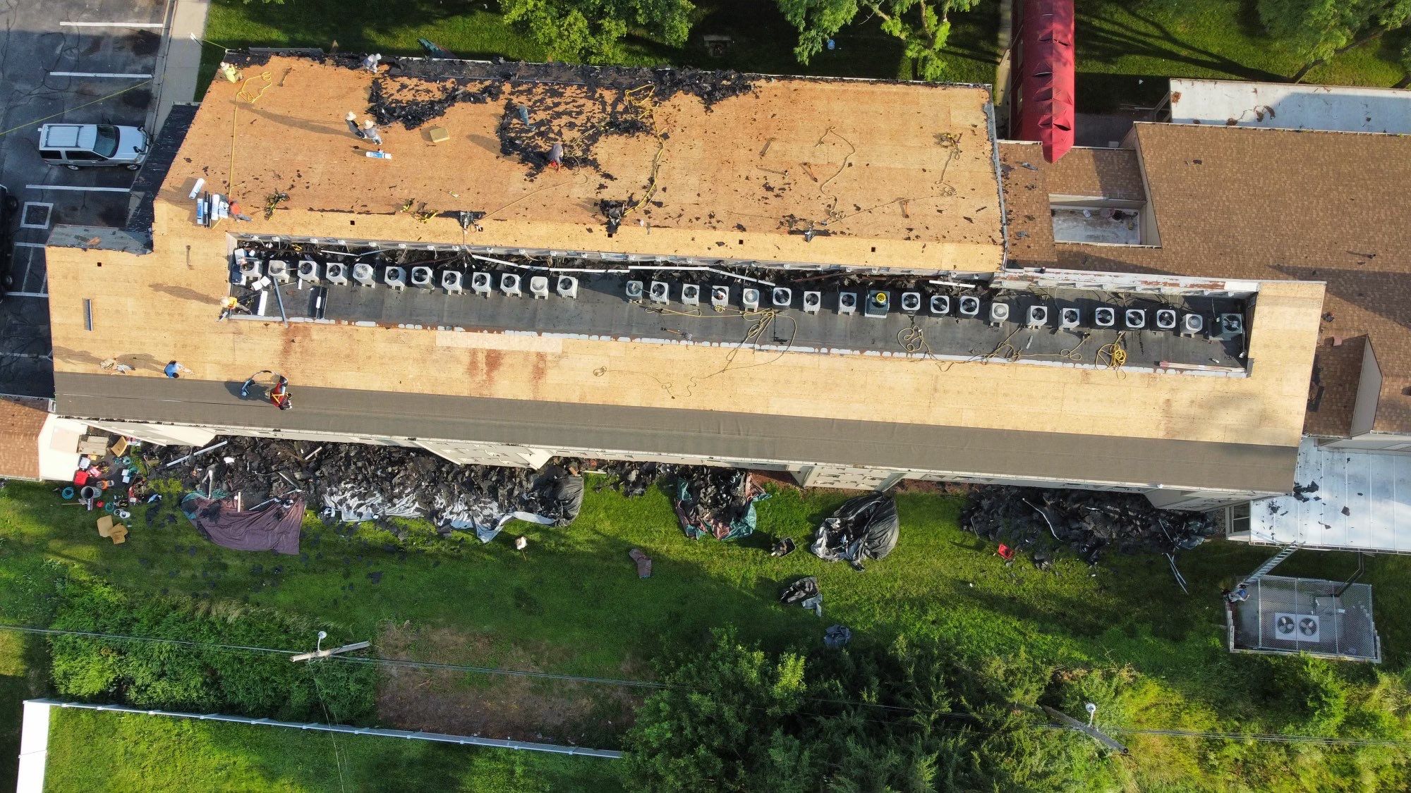 Lightning Commercial Restoration using Tamko Titan by Lightning Exteriors