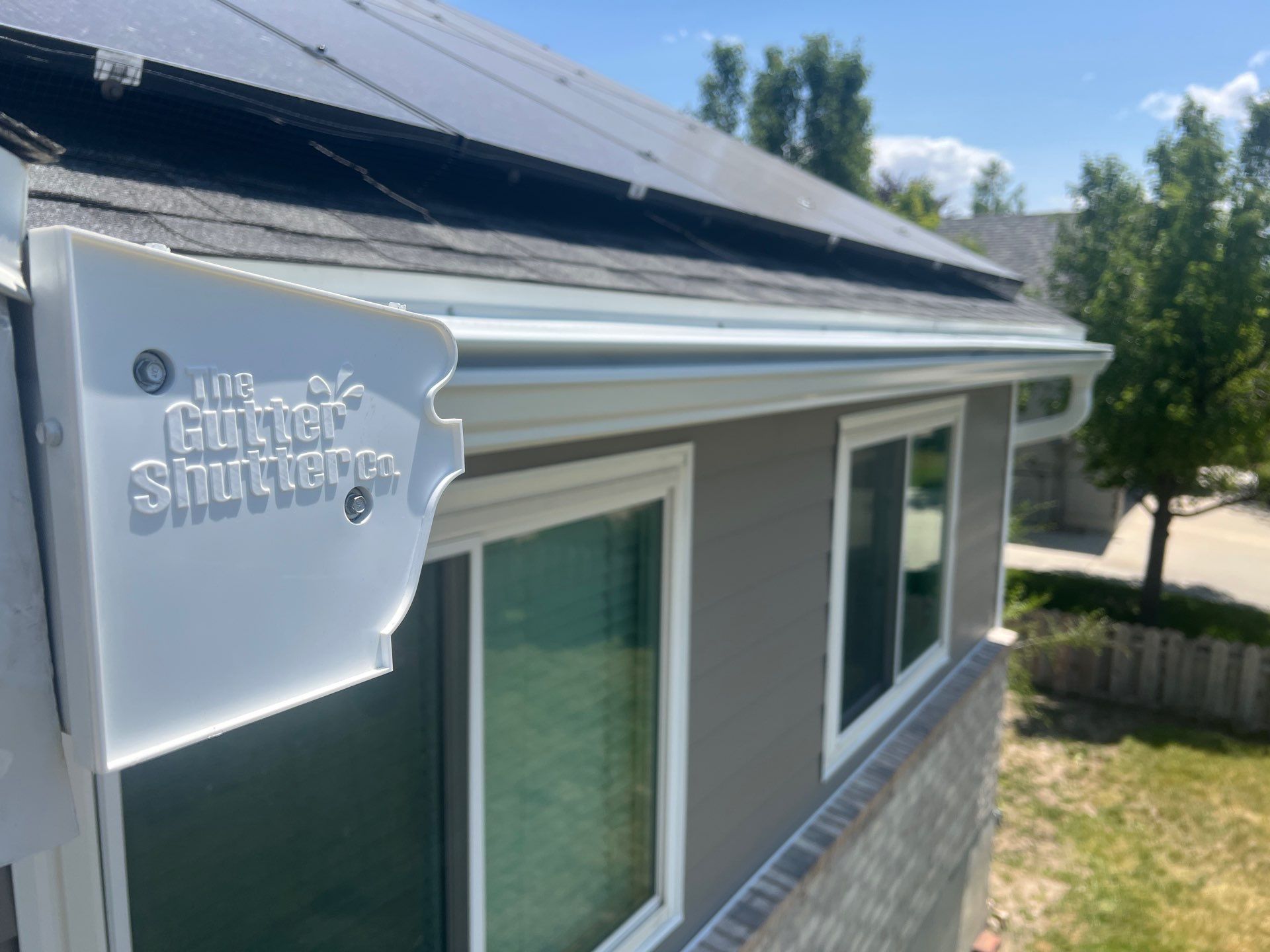 Project in Salt Lake City by Emerald Gotcha Gutters 