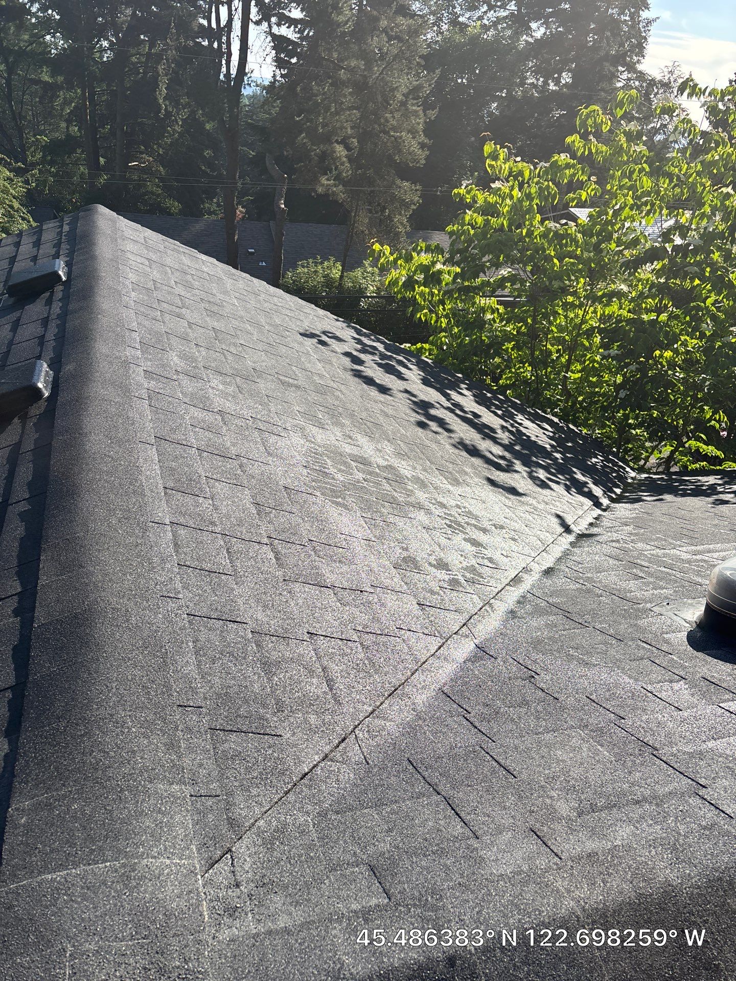 Project in Portland by Tom Leach Roofing