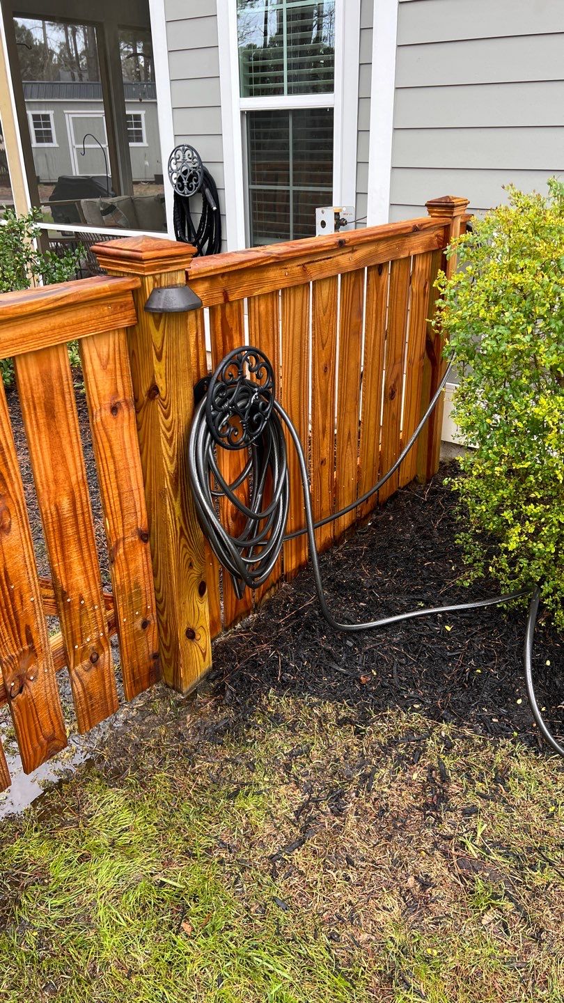 Fence using Wood Sealant by DuraSeal
