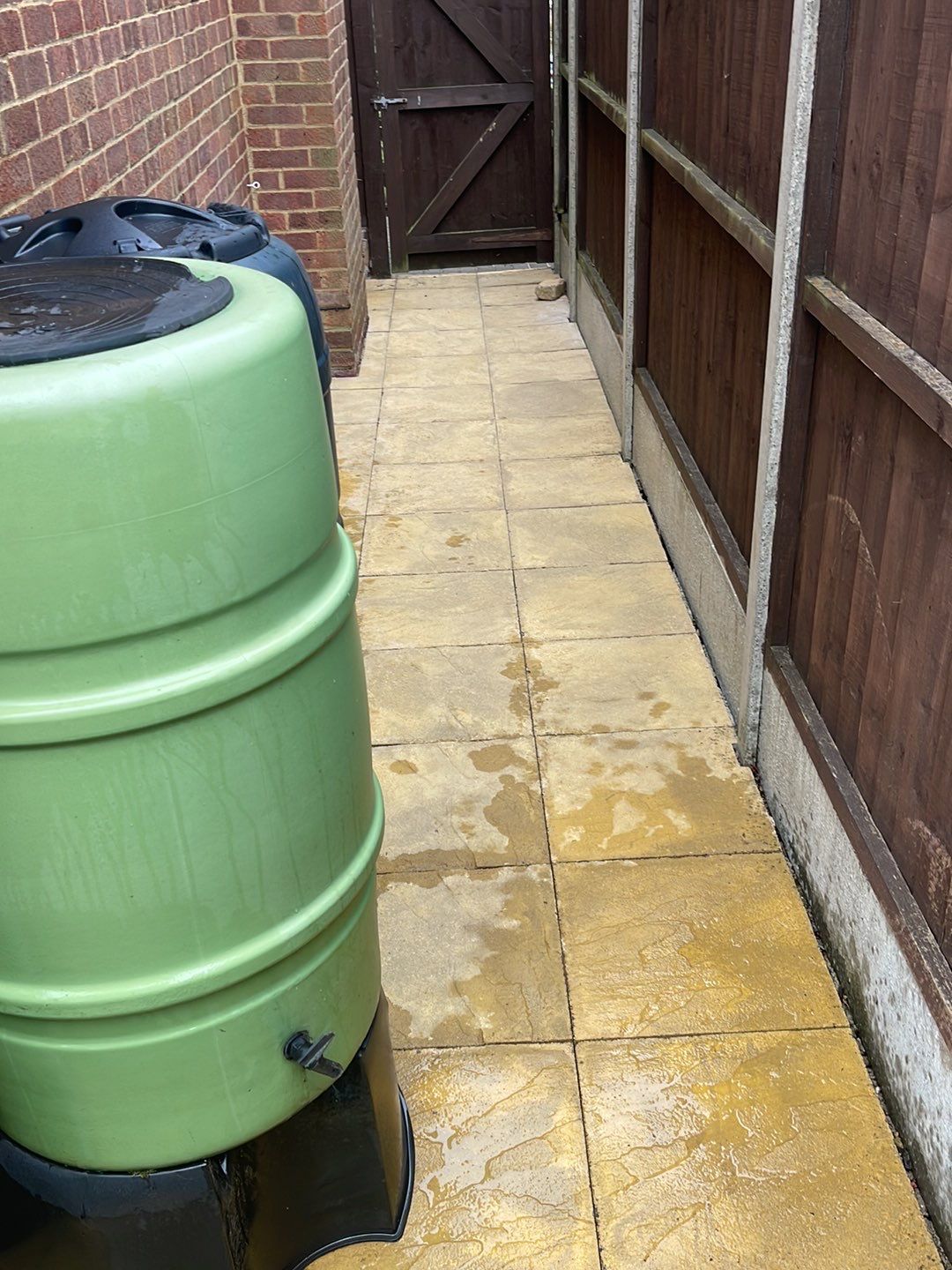 Roof - Driveway - Patio Clean using Honda 15lpm Low Pressure Washing Machine by Ges Exterior Cleaning ltd