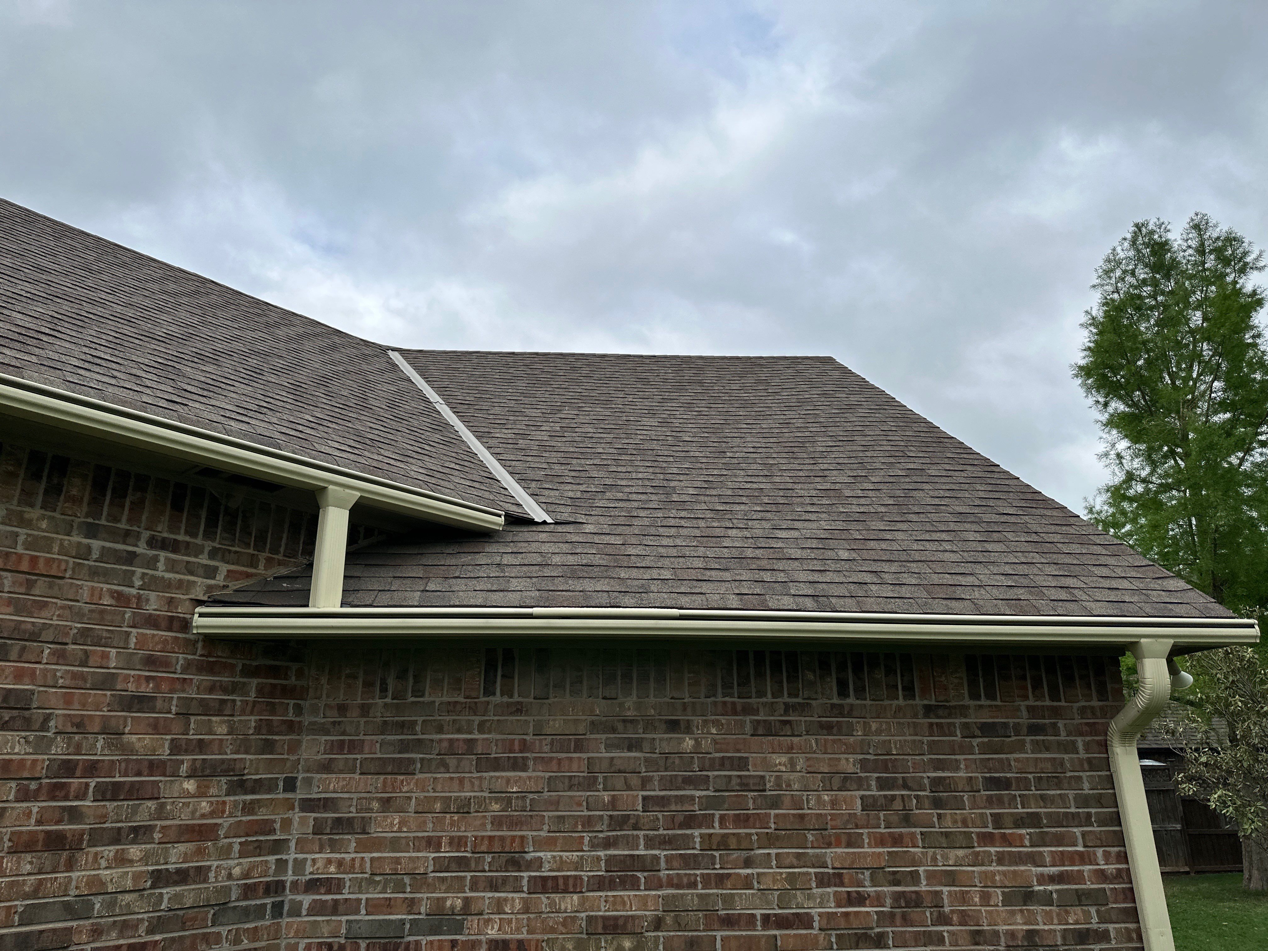 Reroof using Owens Corning Duration Storm IR in Driftwood by Castillo Roofing