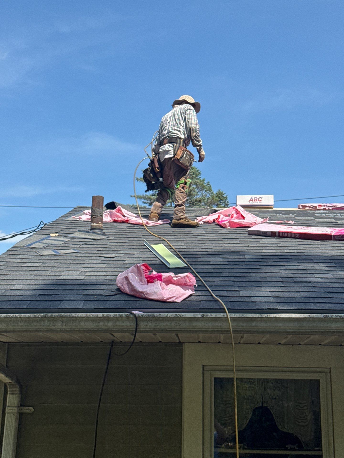 Onyx Black Roof Transformation in Maynard, MA by Mighty Dog Roofing of Greater Middlesex County