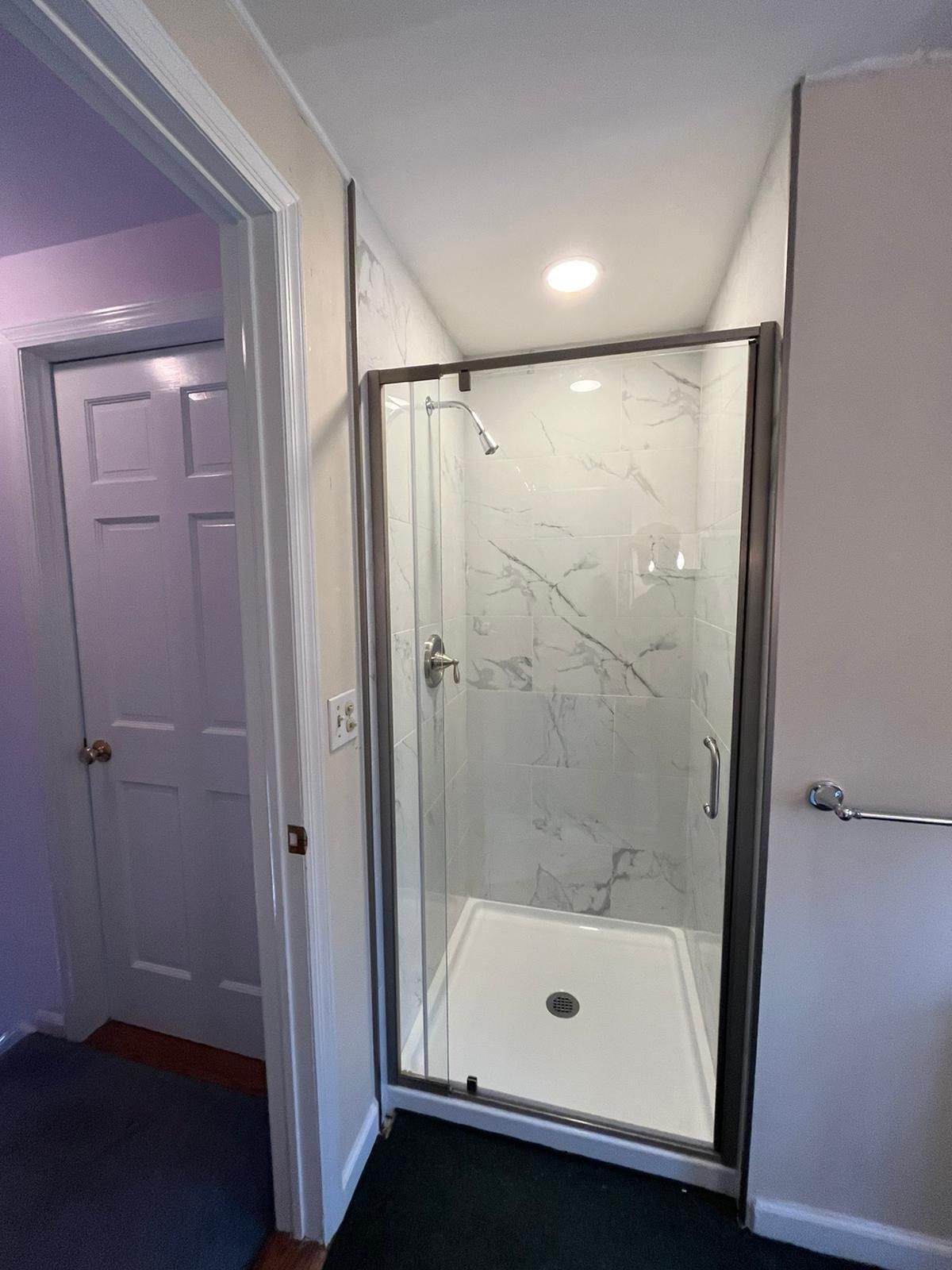 Bathroom Remodel using Tile by Home Concepts Construction