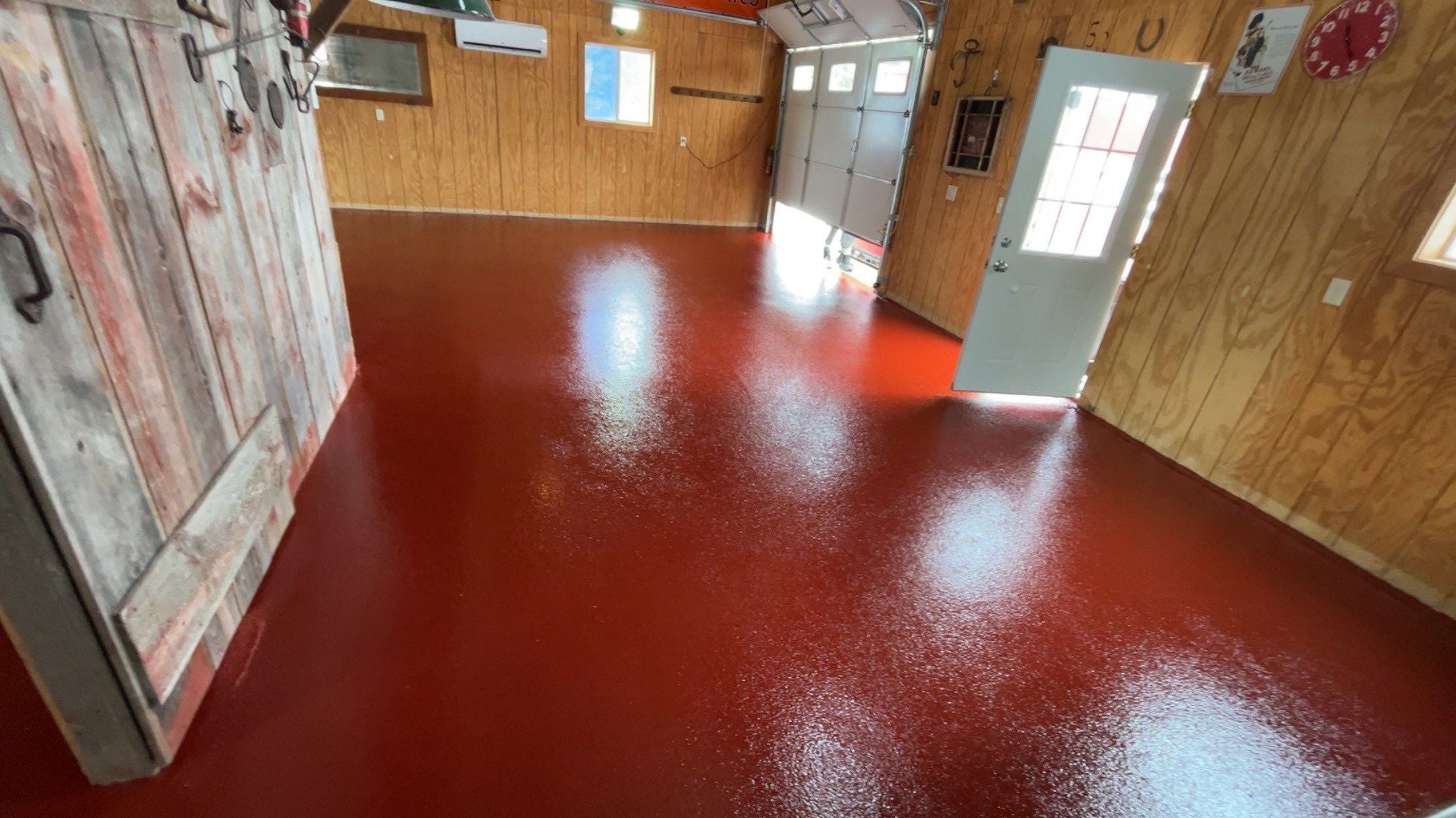 Tile Red by Granite Garage Floors