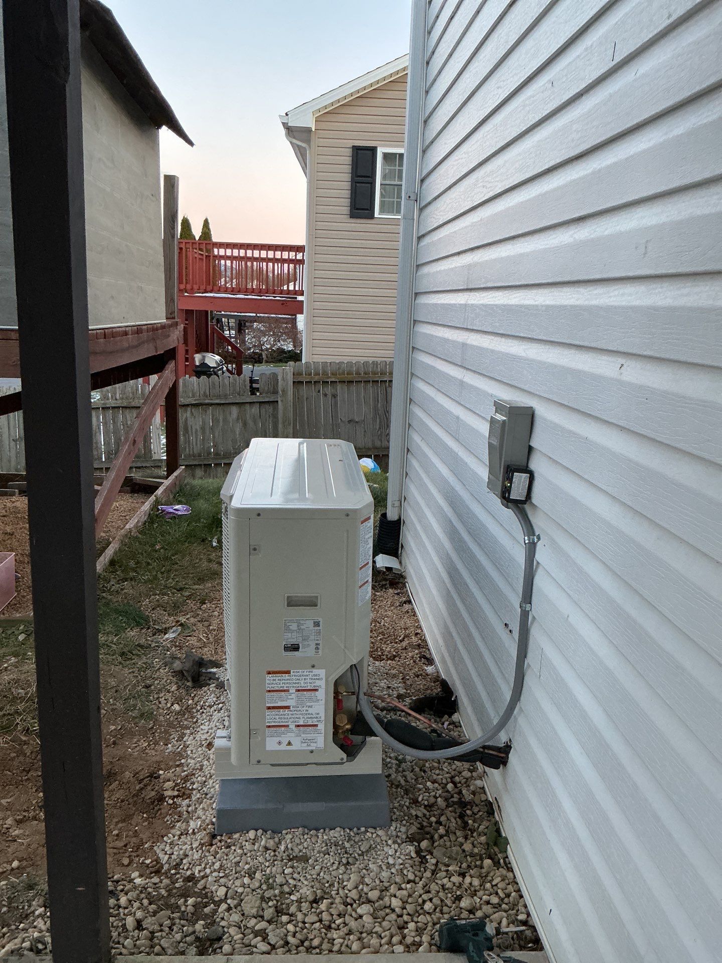 Amana S-Series install in Weyers Cave by Elemental Heating and air conditioning LLC