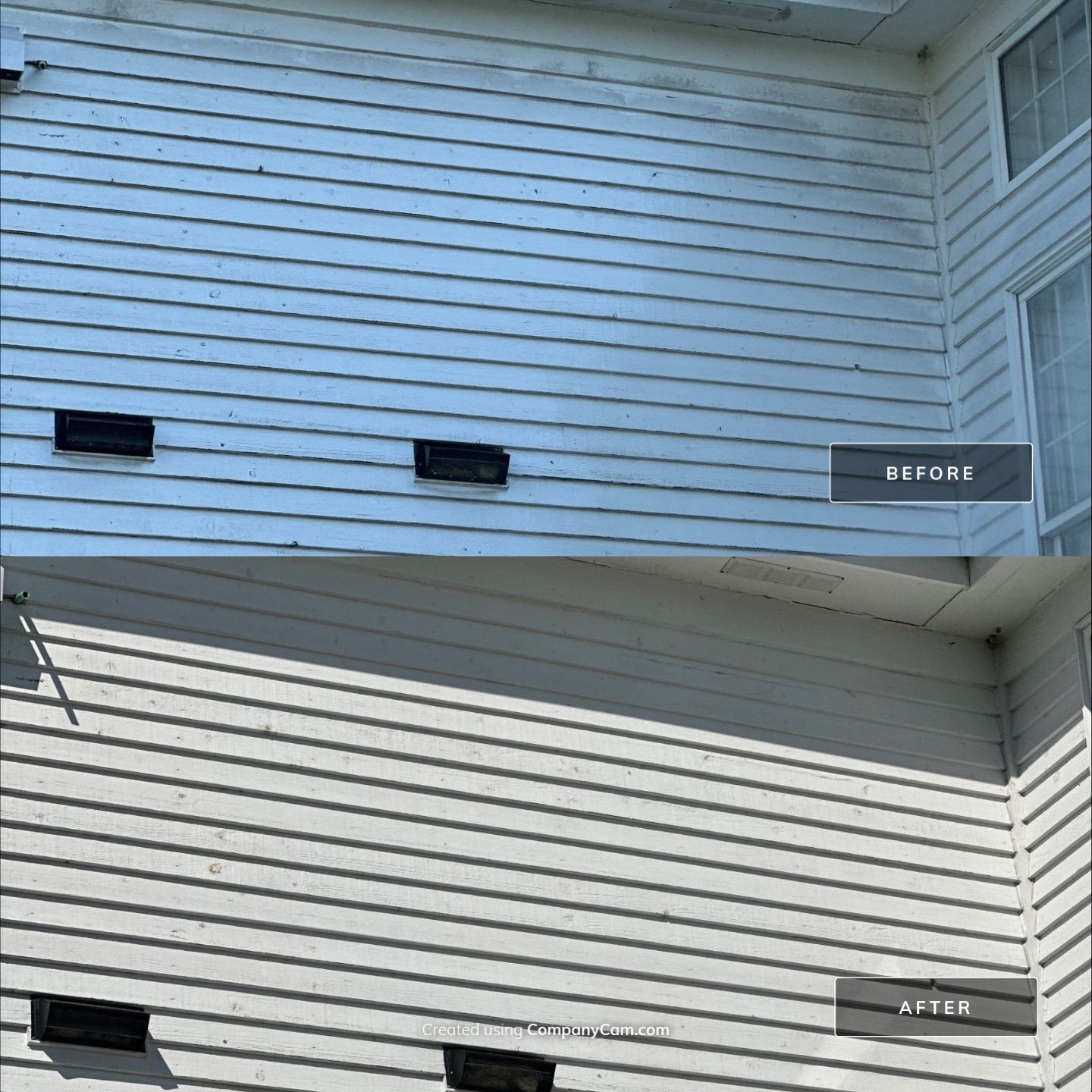 Chain of Lakes Community Bible Church Exterior Wash by Simmons Power & Soft Washing