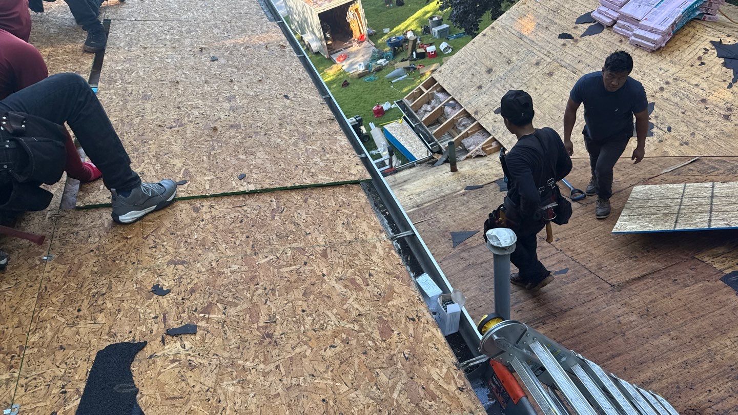 Roof Replacement using Owens Corning Brownwood by 180 Contractors