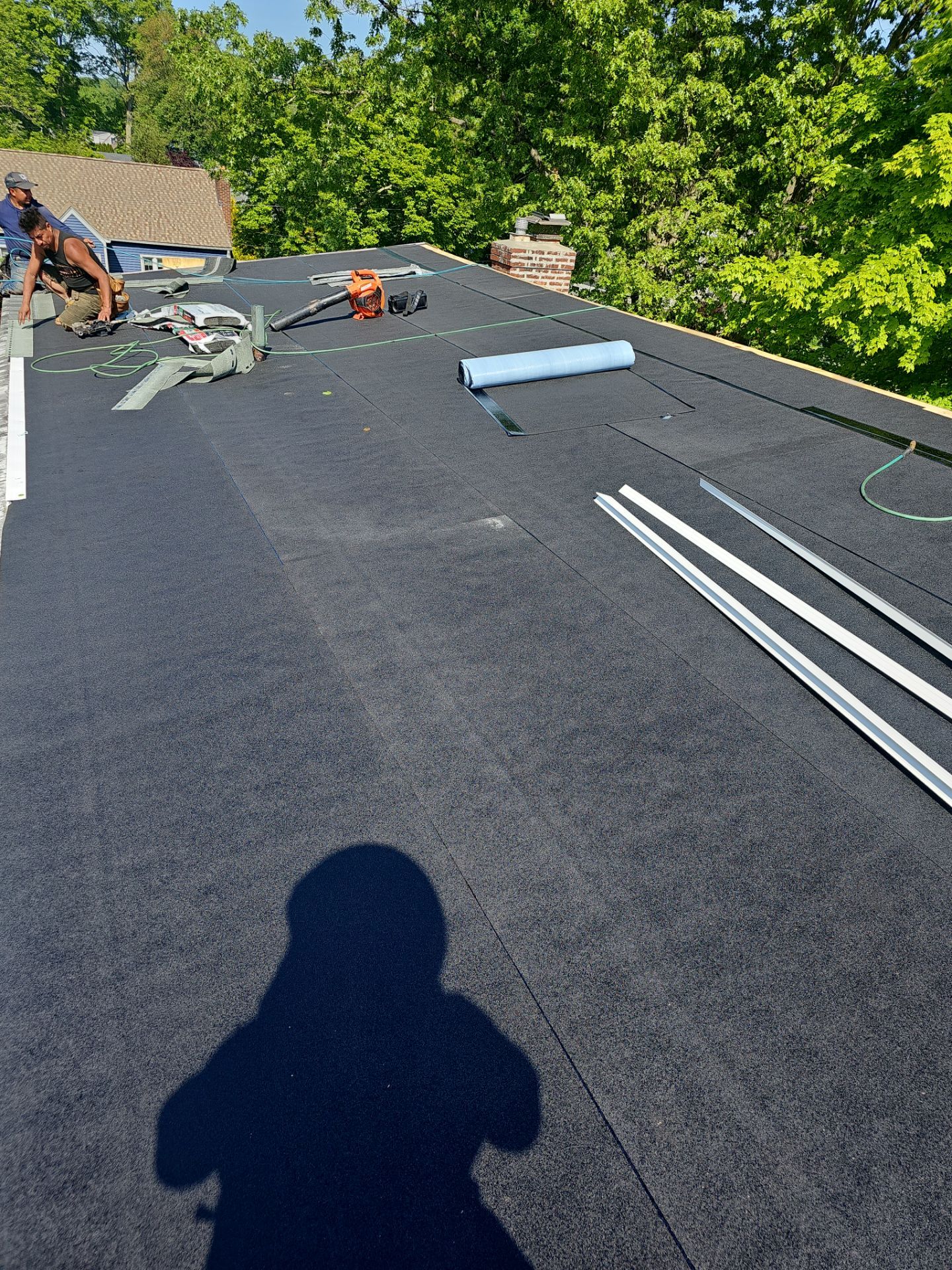 Residential Roofing Installation using Tamko Titan XT - Virginia Slate by A Plus Exterior