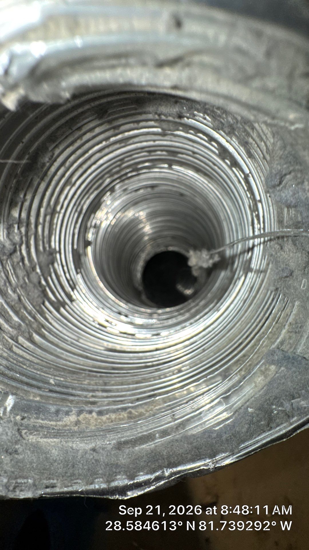 Dryer Roof-Termination Cleaning in Minneola by Hygienic Air, Inc