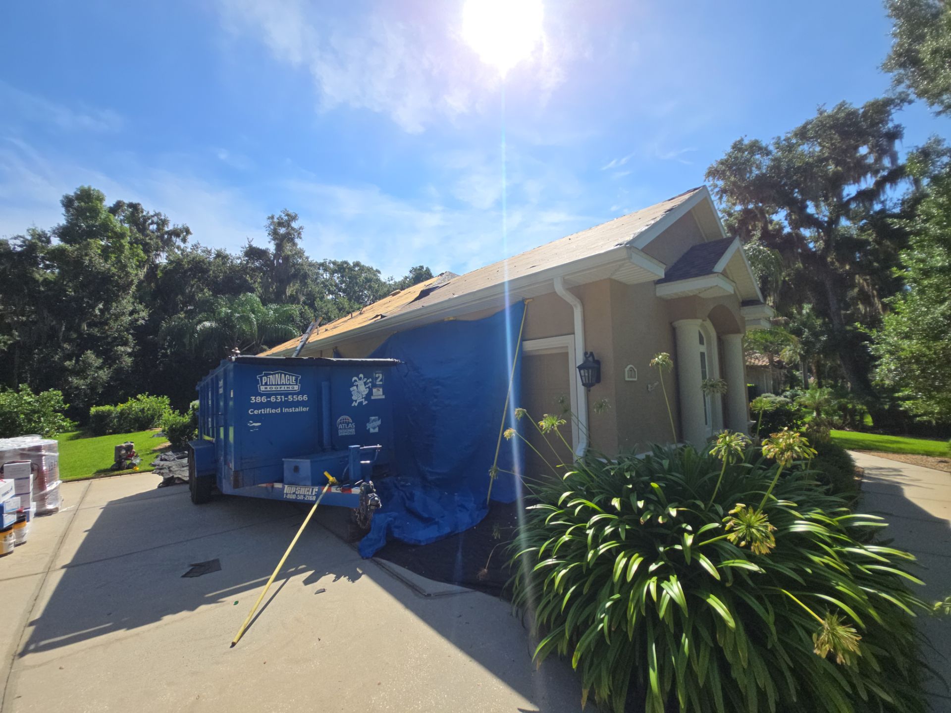 Tamko Titan Natural Timber Roof Replacement in Palm Coast by Pinnacle Roofing Group