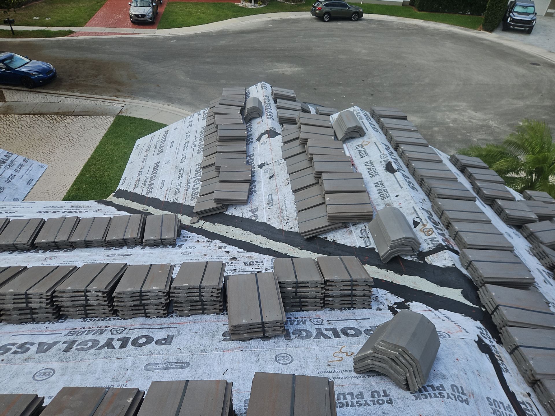 Residential Roofing Installation using WestLake Roofing Tile by BLUES BROTHERS ROOFING