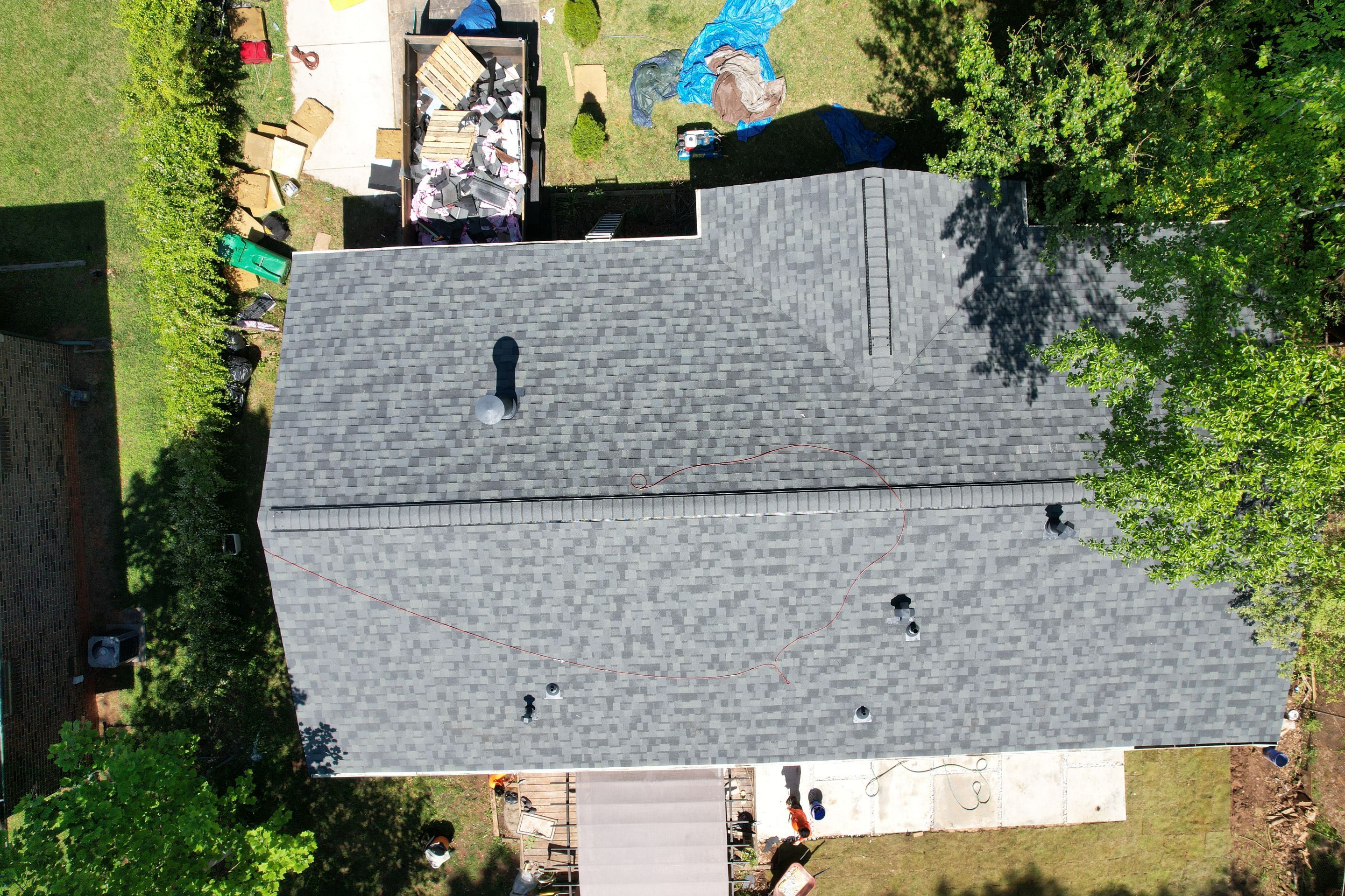 Residential Roofing Installation using Owens Corning by Inspector Roofing and Restoration