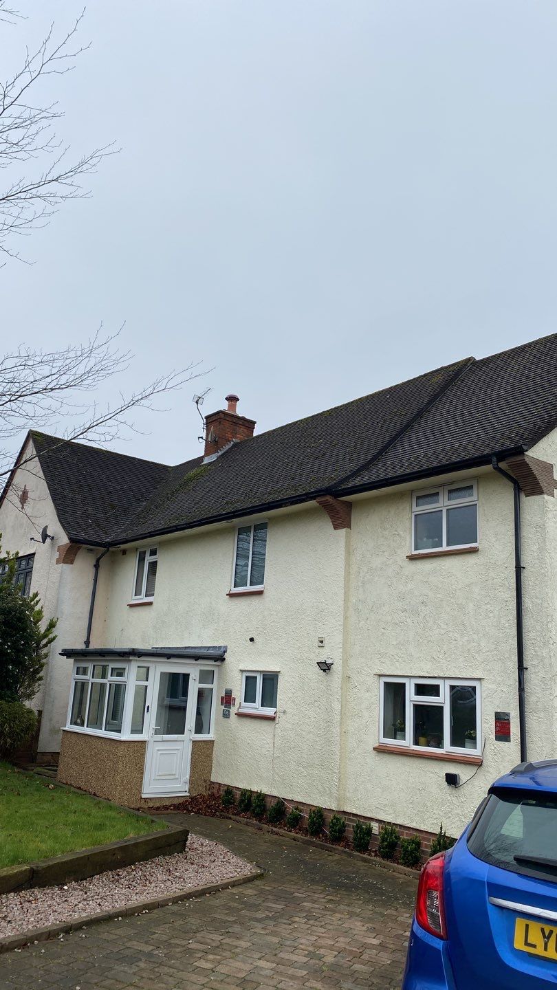 Roof - Driveway - Patio Clean using Honda 15lpm Low Pressure Washing Machine by Ges Exterior Cleaning ltd