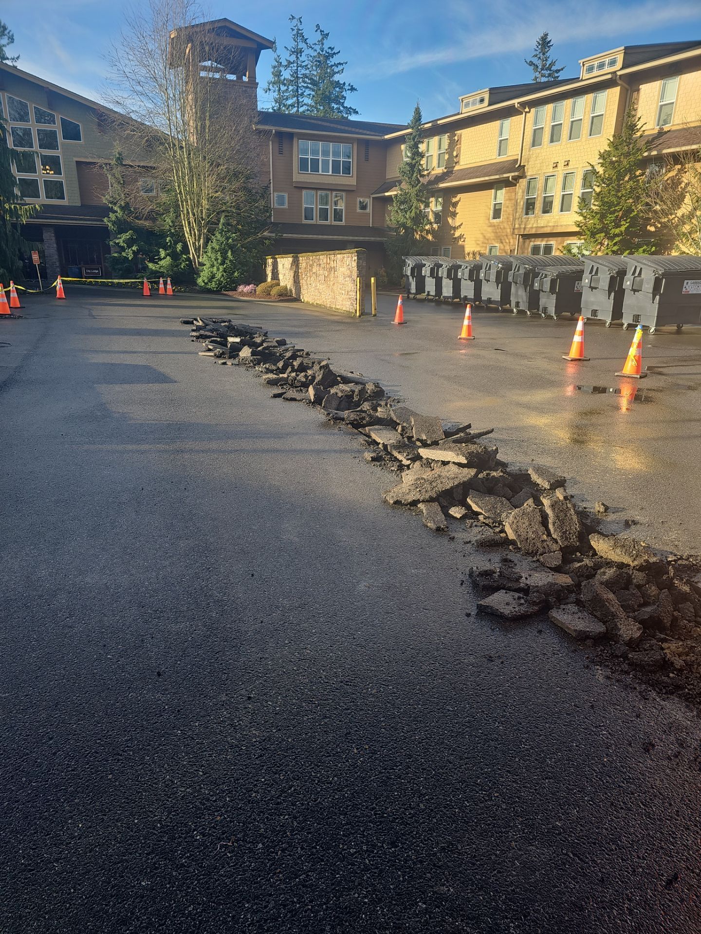 Asphalt Patch Repair | Auburn  by Jireh Asphalt & Concrete Inc 