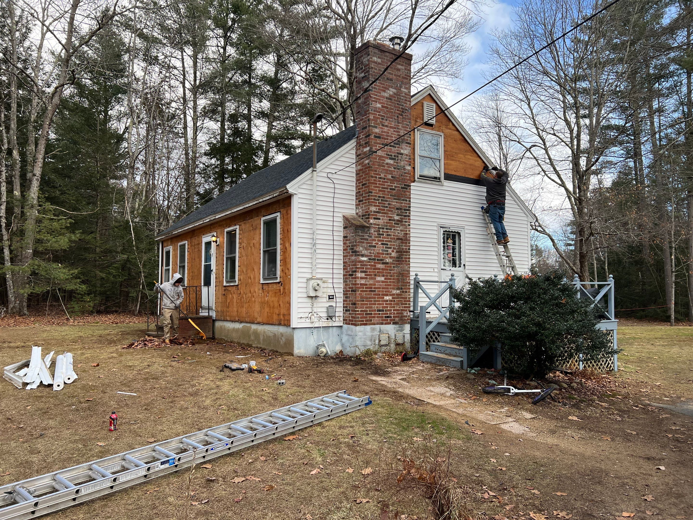 Residential Roofing Installation North Berwick Maine by Tall pine roofing
