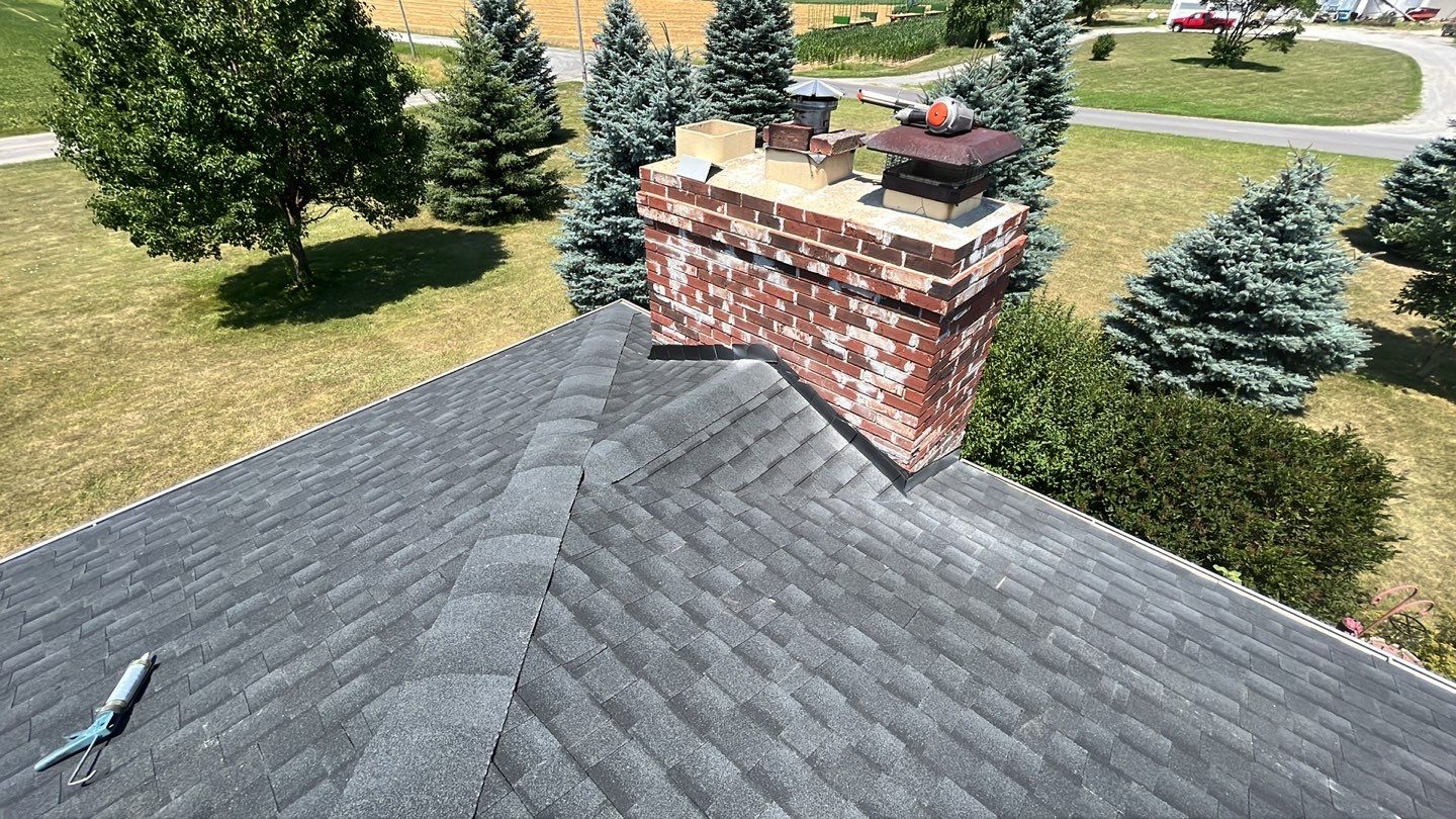 Residential Roofing Installation using GAF Timberline HDZ Charcoal by Nitro Roofing and Construction