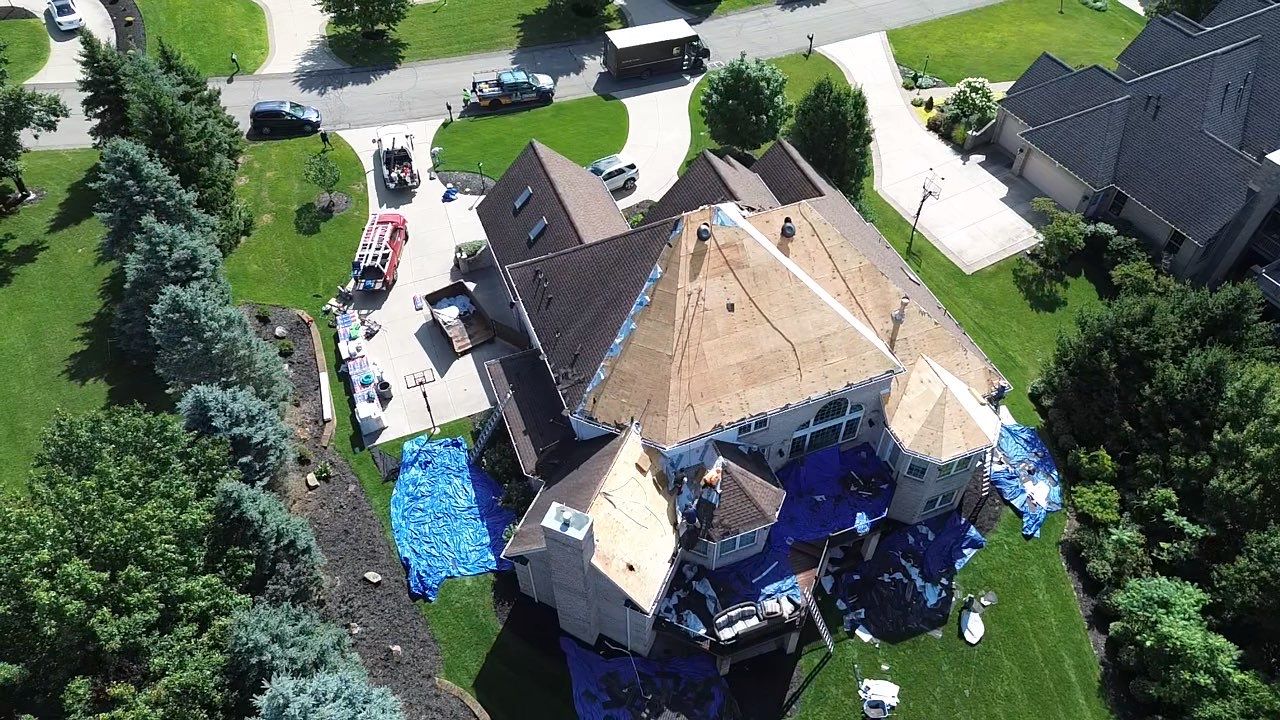 Complete GAF Timberline HDZ Roof Replacement for Coraopolis Residence by Cousins Roofing Siding & Decks