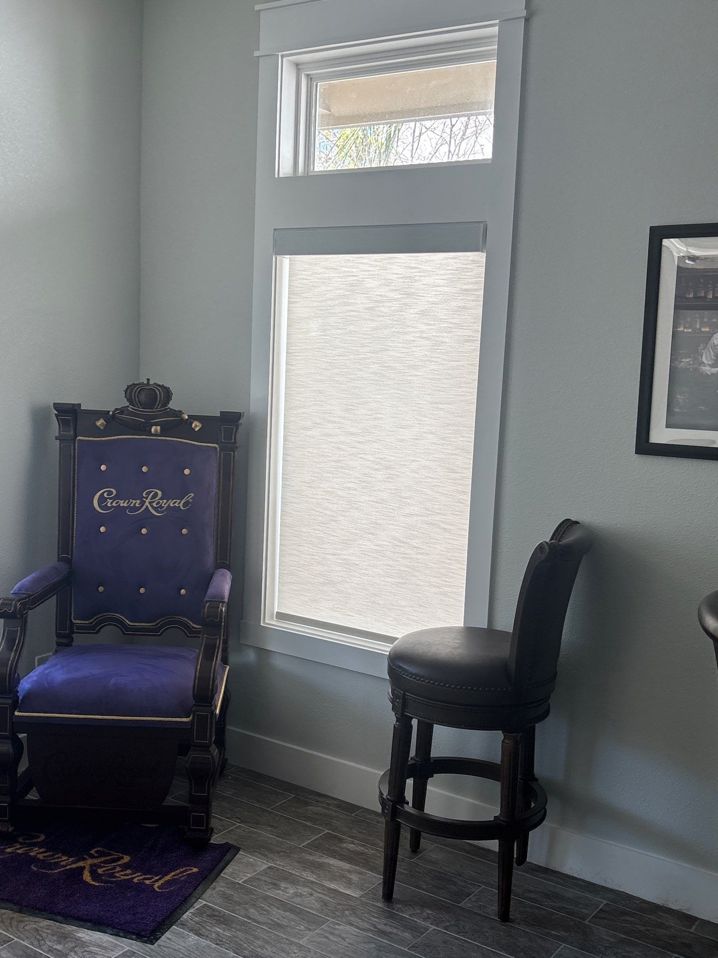 NWF Faux Wood Blinds and SWF Roller Shades by Budget Blinds of Greater Corpus Christi