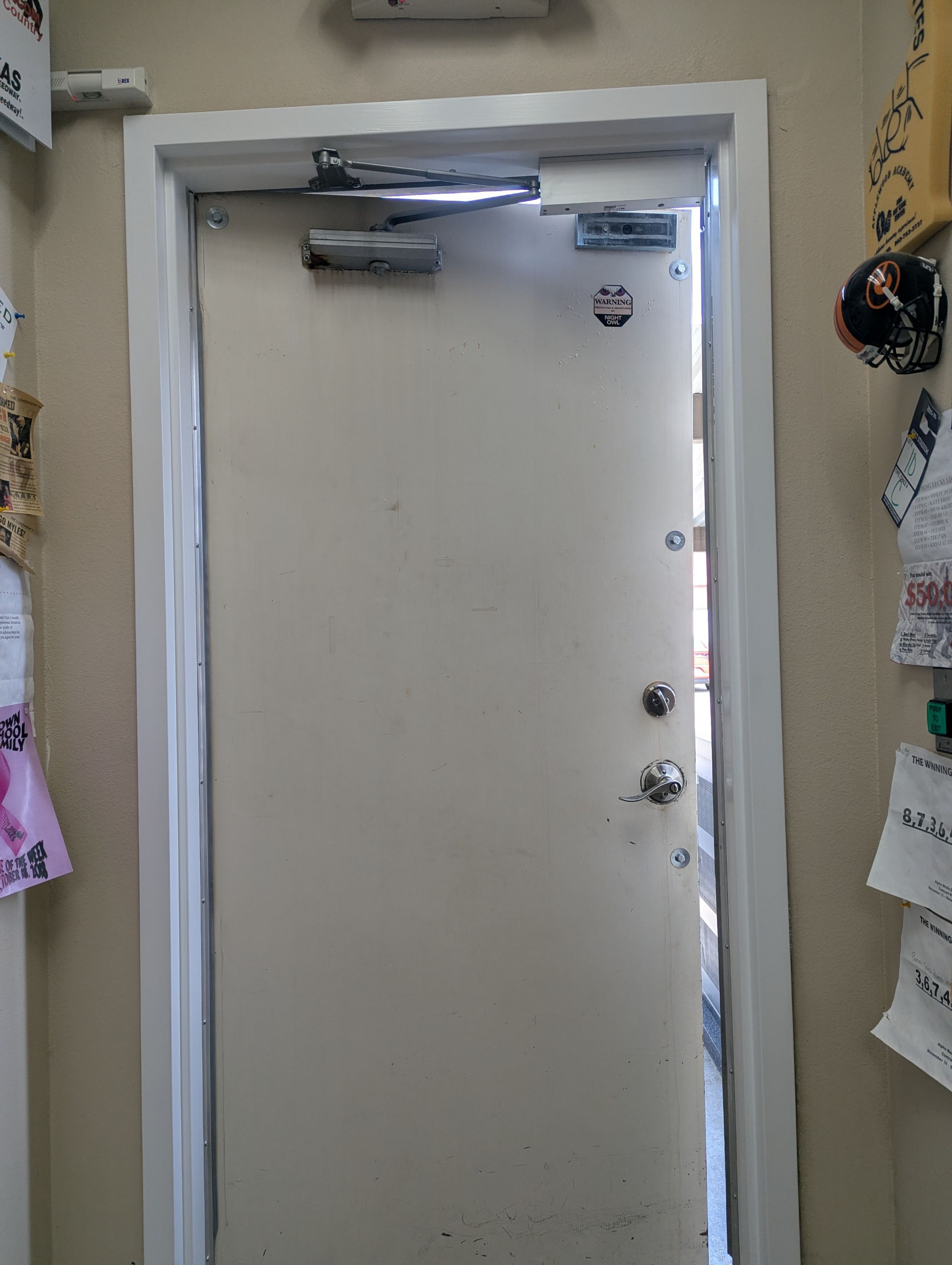 Commercial Interior Painting at KYKX 105.7 in Longview, TX by Quality Coats Painting