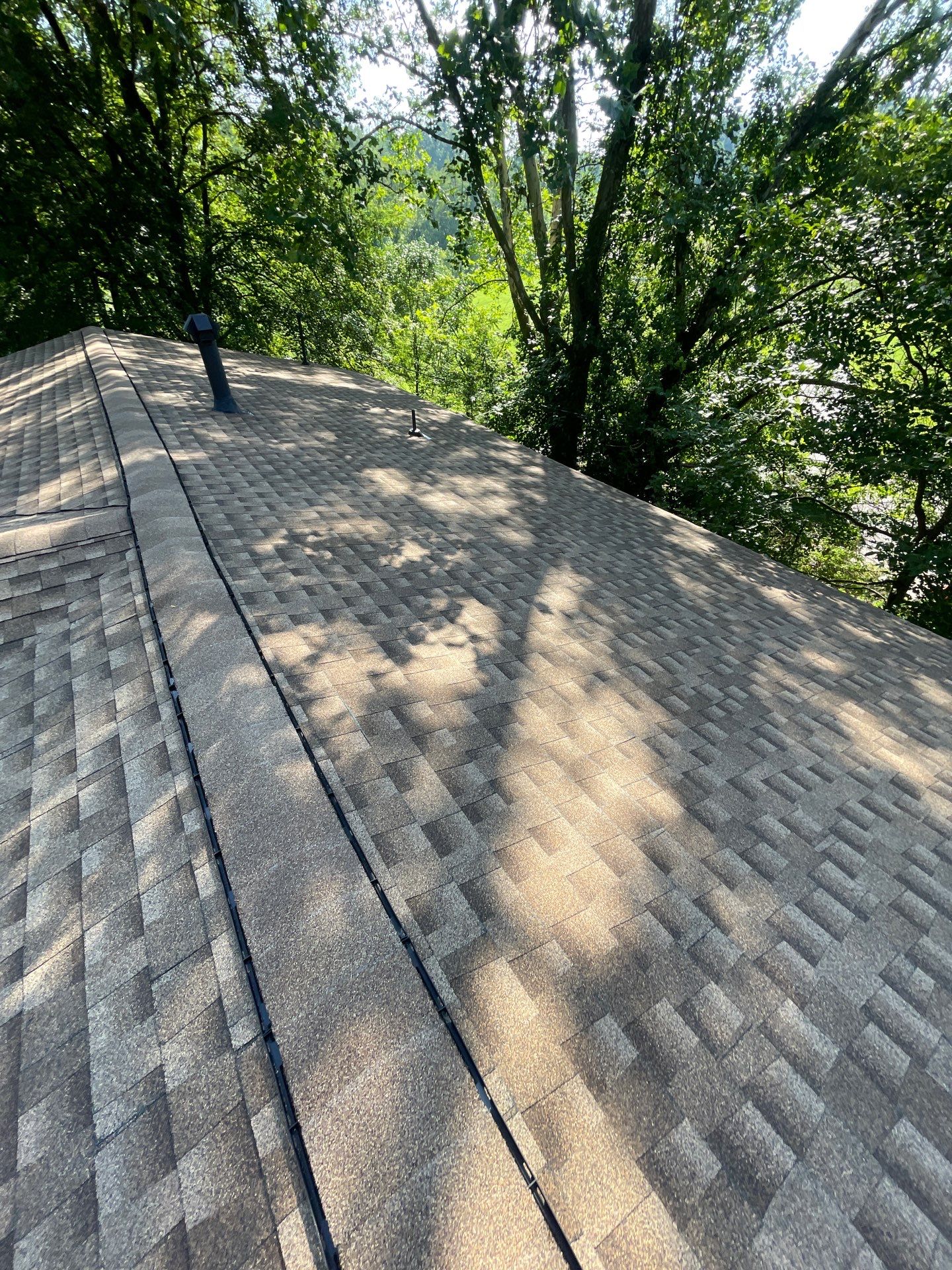 Residential Roofing Installation using GAF Timberline HDZ Shakewood by Rainstoppers Roofing