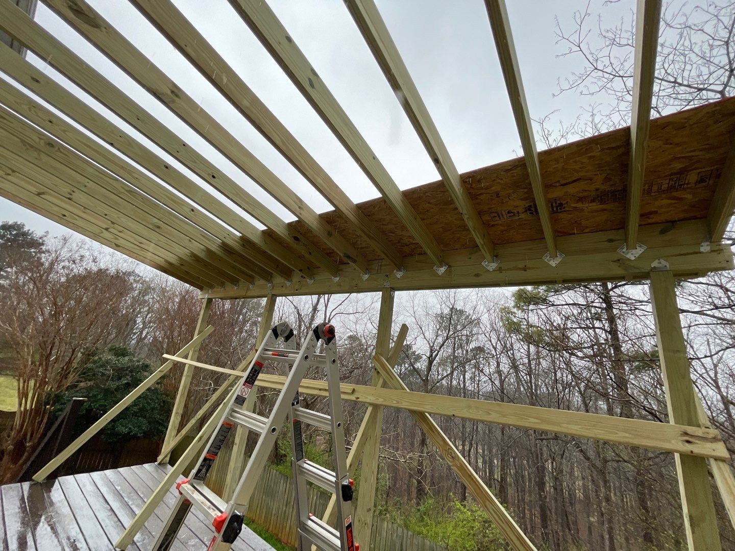 Southwood Screened Porch by Pillar and Pine
