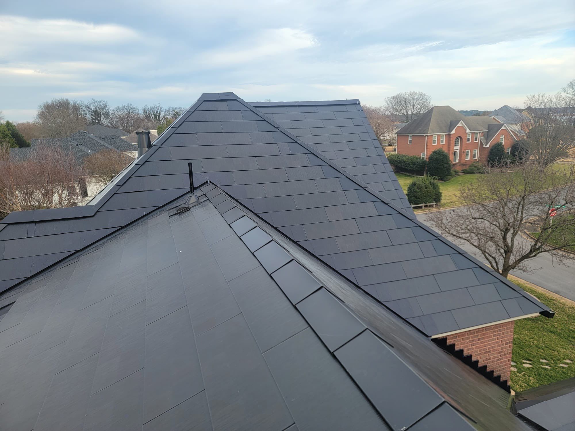 Tesla Solar Roof in Virginia Beach by American Home Contractors