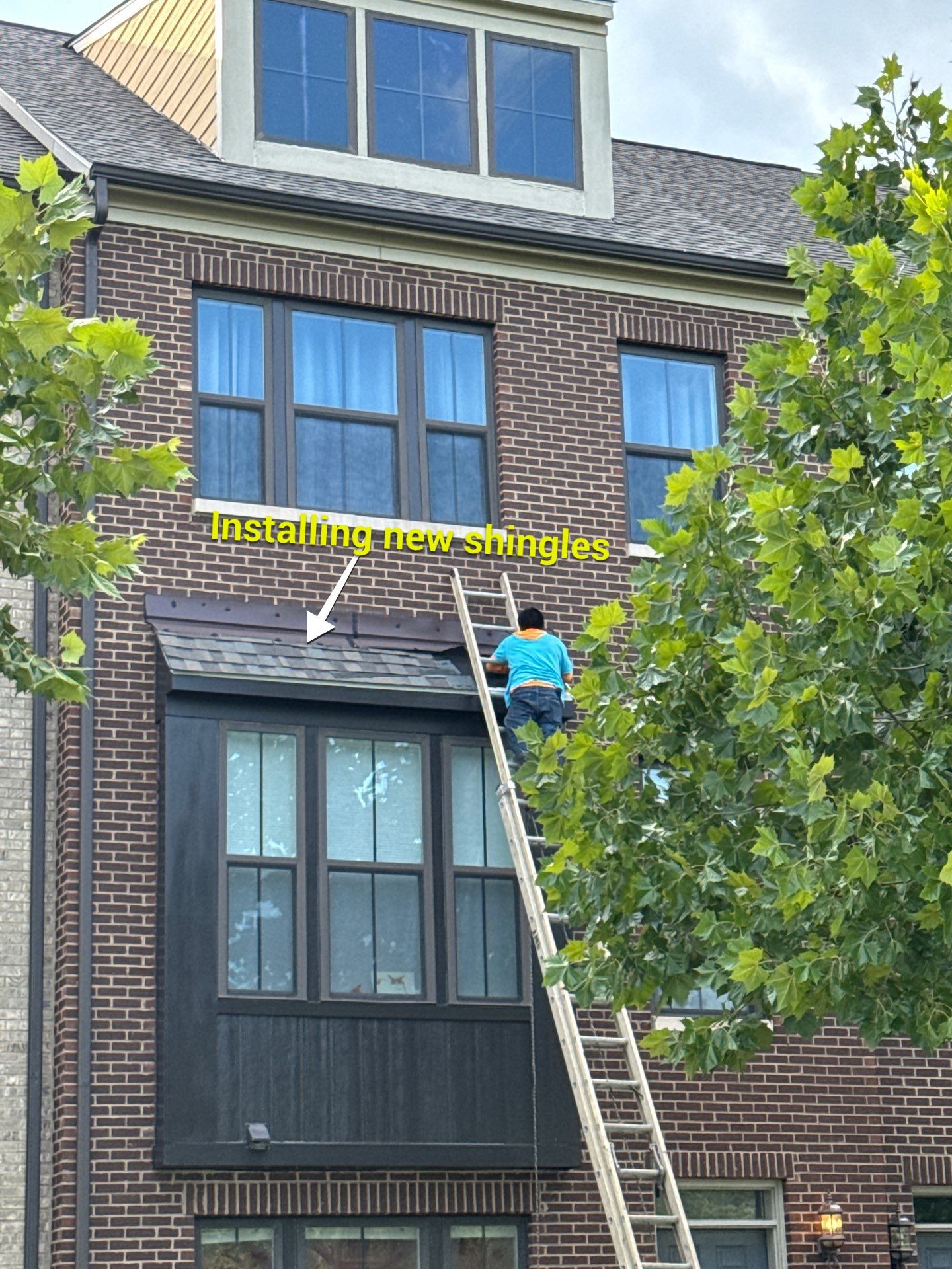 New Shingle Roof Installation  by Alpha Design Services