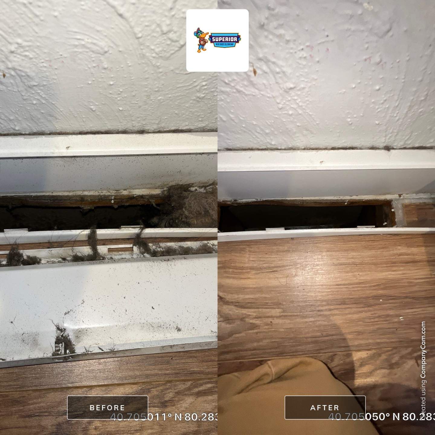Air Duct Cleaning With a Vacuum Truck in Rochester, PA by Superior Air Duct Cleaning