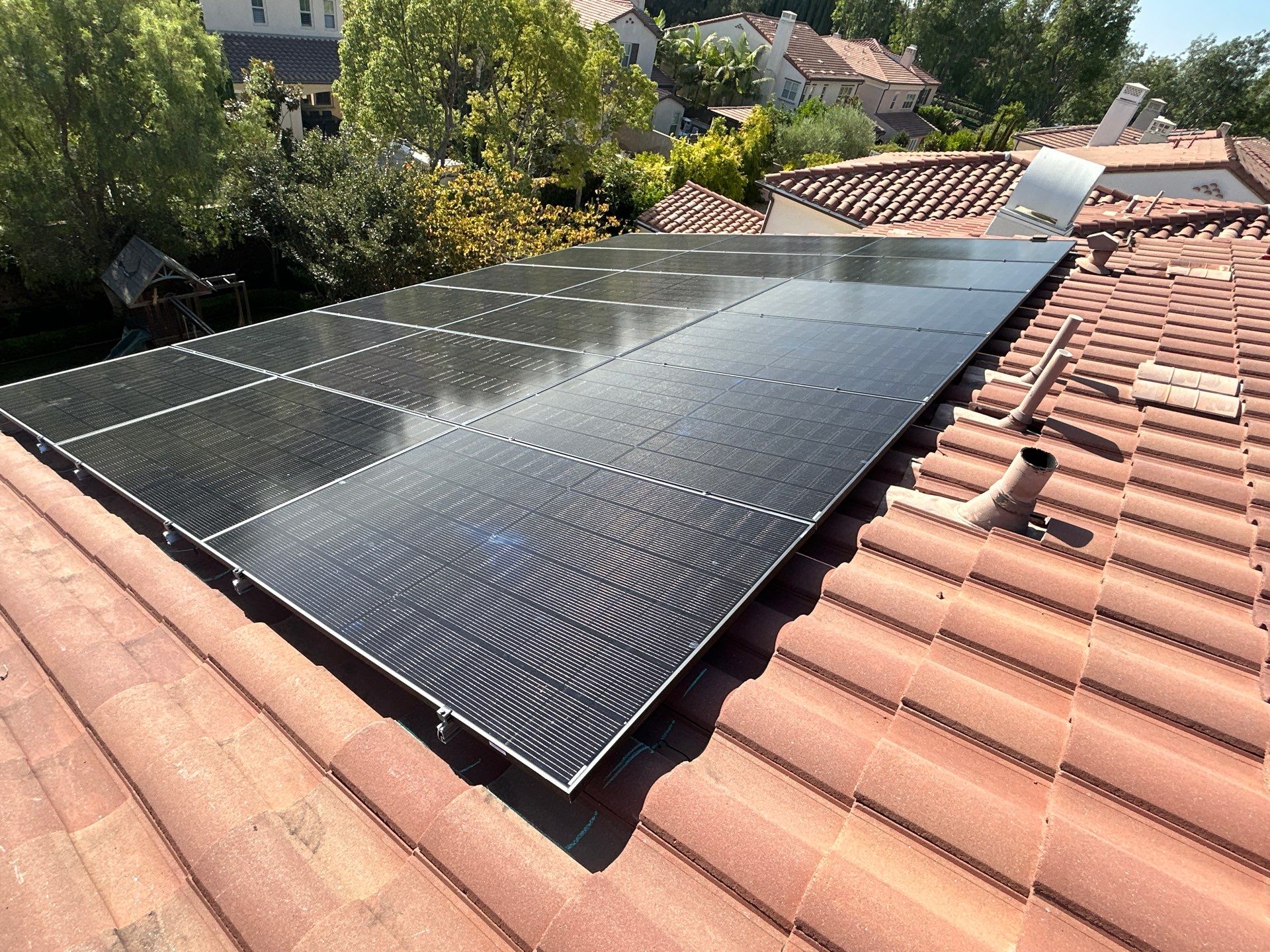 CertainTeed Solar Panel and Tesla Powerwall 3 Installation in Irvine by AWS Solar