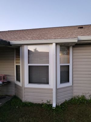 Gutter Installation using K-Style Gutters
