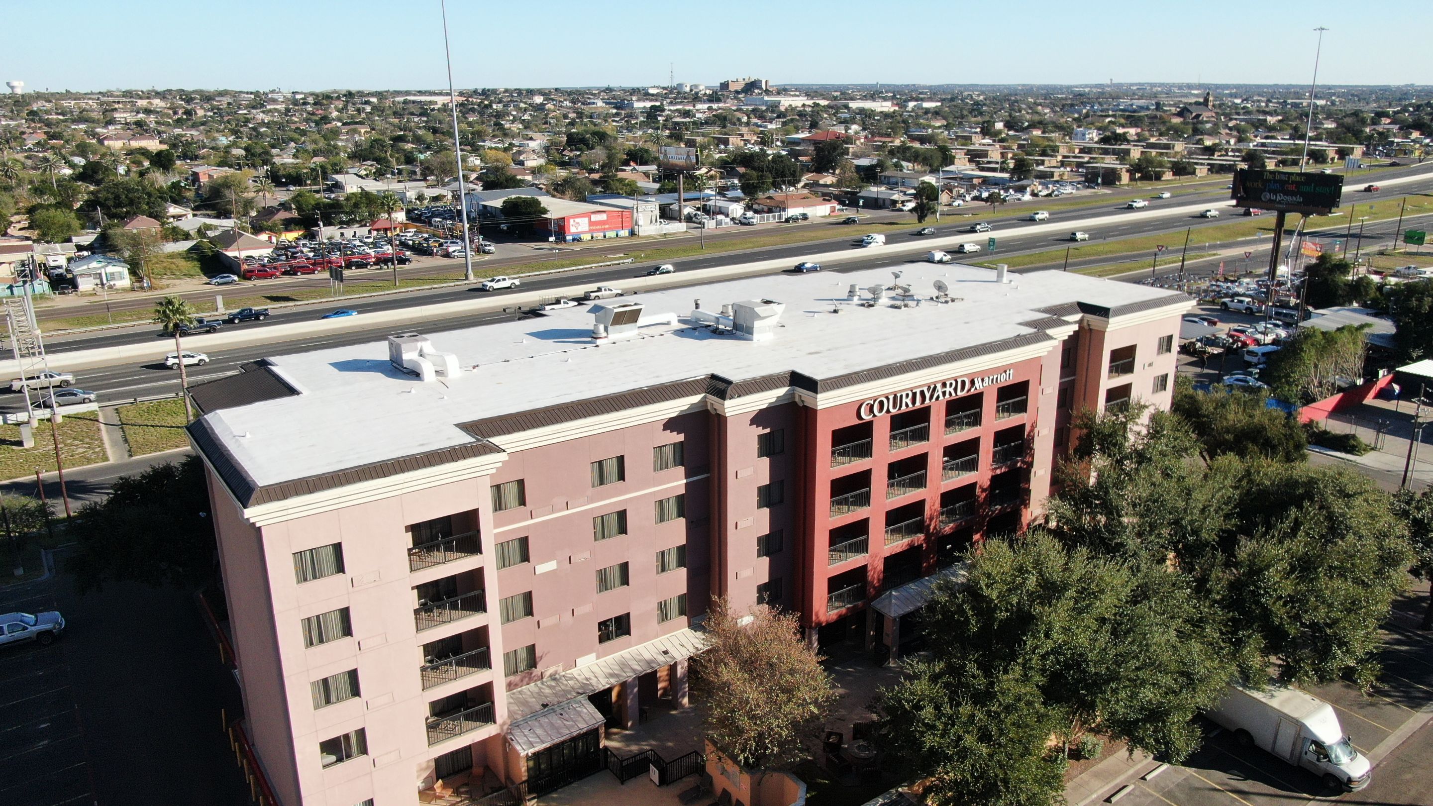 Commercial Roofing Installation using Thermoplastic Polyolefin - GAF by JM Flores Roofing & Construction, Inc