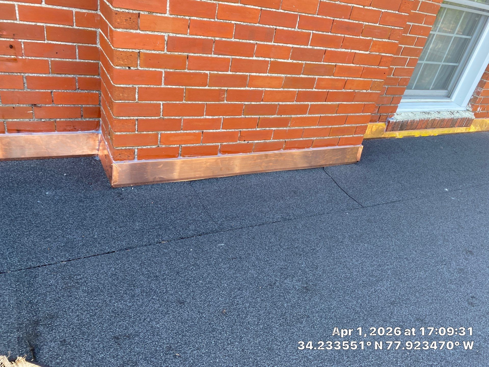 Flat Roof Repair using CertainTeed Flintlastic SA Cap Sheet in Forest Hills - Wilmington, NC by RGR Construction and Roofing, LLC