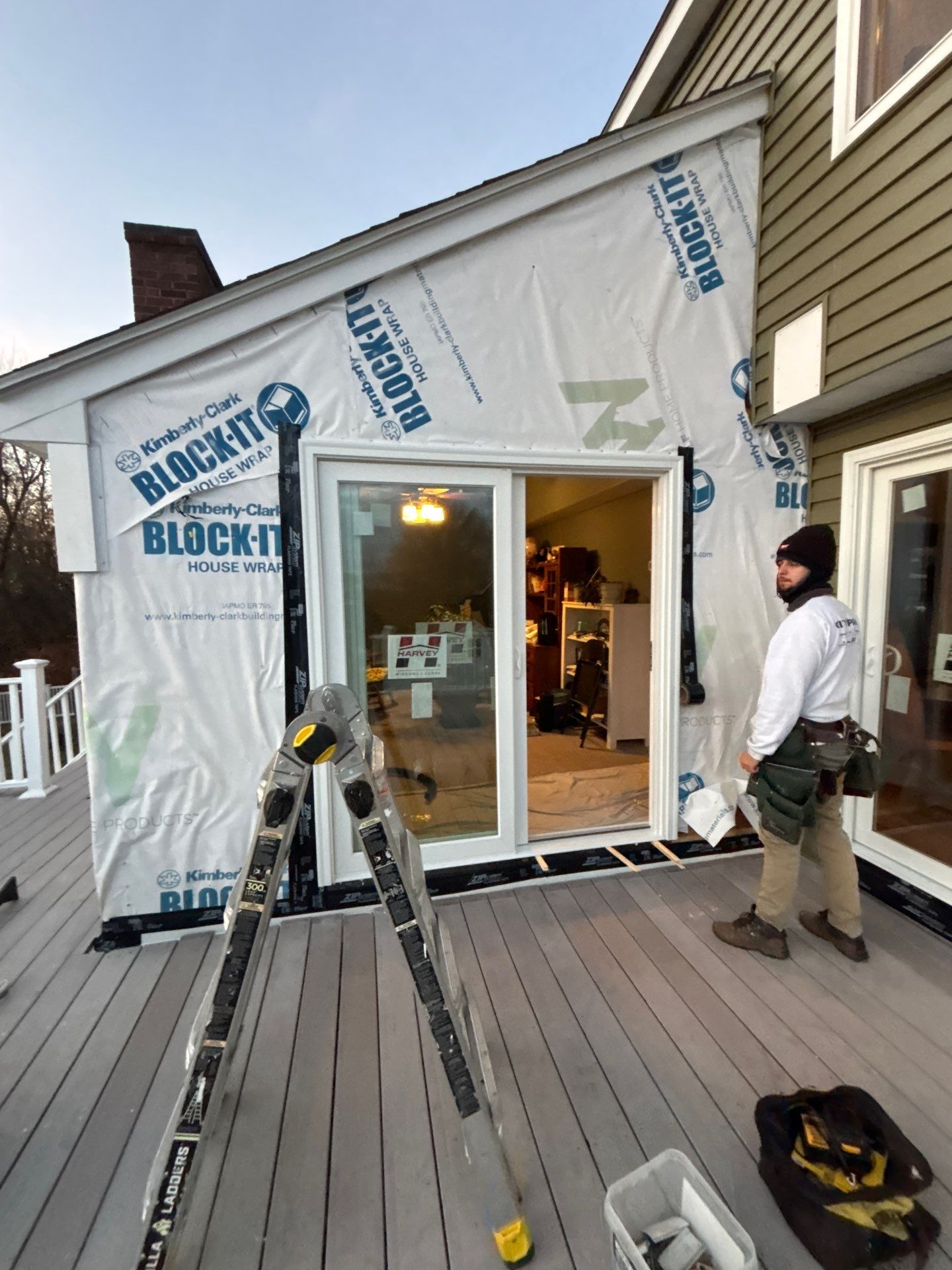 Complete Exterior Home Transformation with CertainTeed Dutch Lap Siding, Windows, Custom Door & Deck Repairs by Sensible Home Solutions