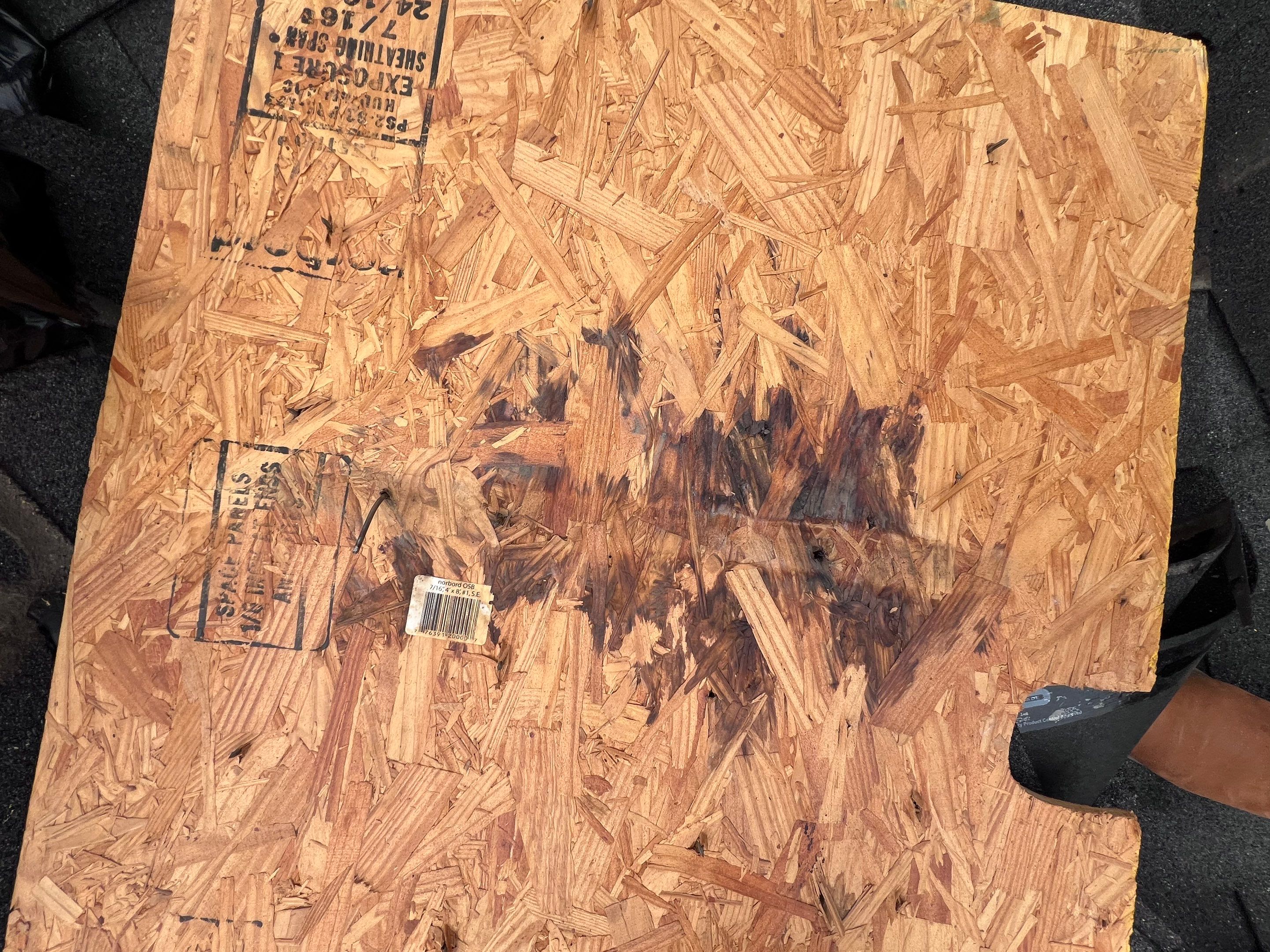Hail Damage using Owen's Corning Duration (Lifetime) Shingles by Roof Repair Company