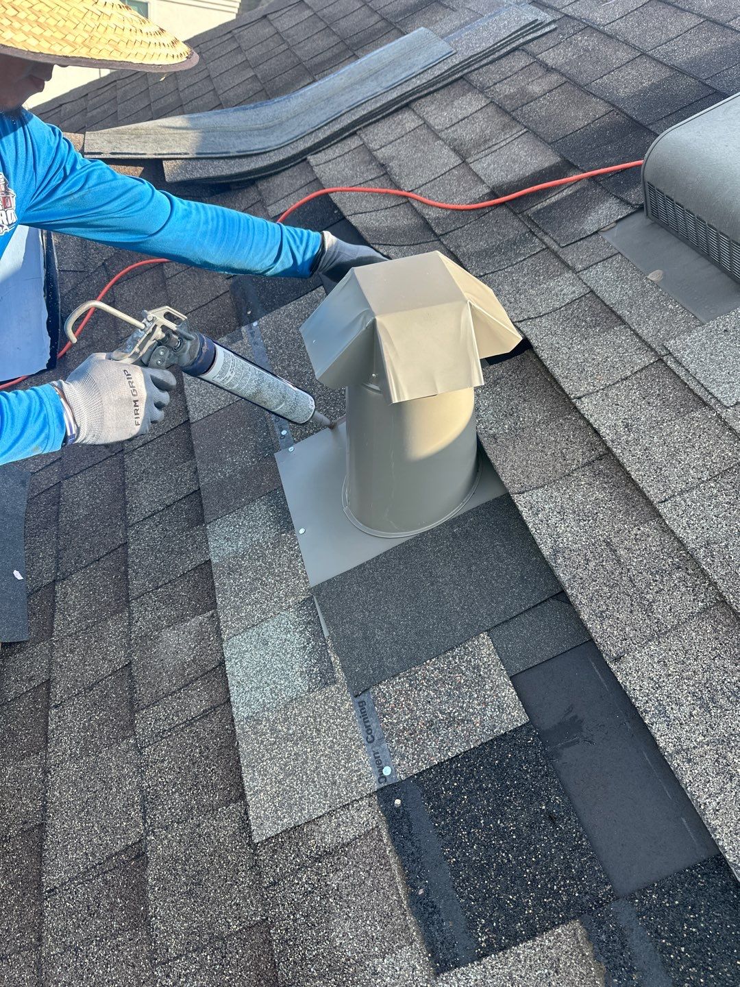 Hail Damage using Owen's Corning Duration (Lifetime) Shingles by Roof Repair Company